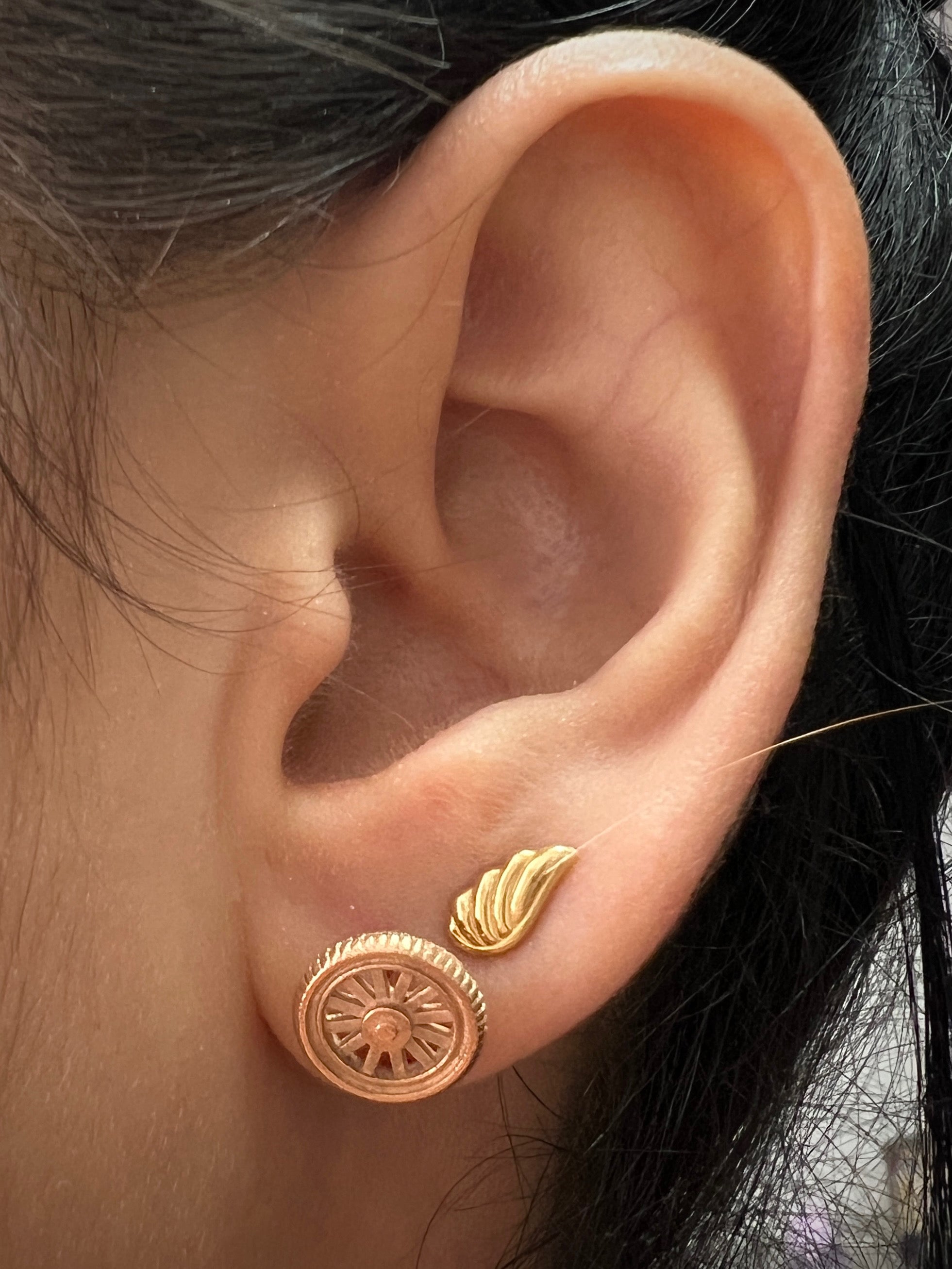 Topos DE ruedas 3.25gr / Oro Rosado Nac B