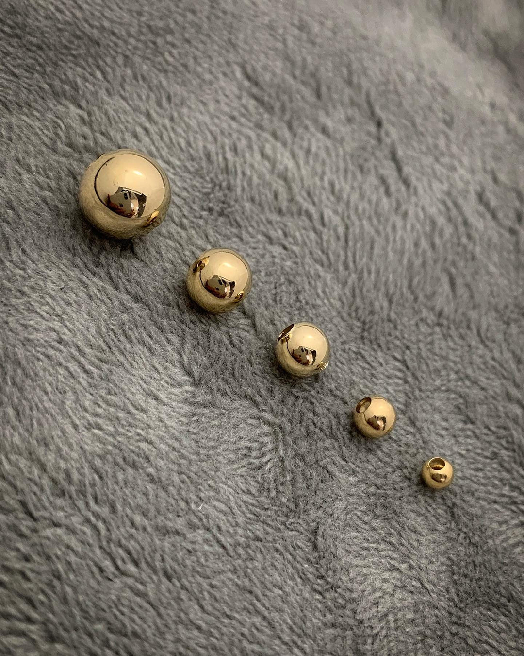 Bola lisa 4mm 0.09gr — Oro Amarillo