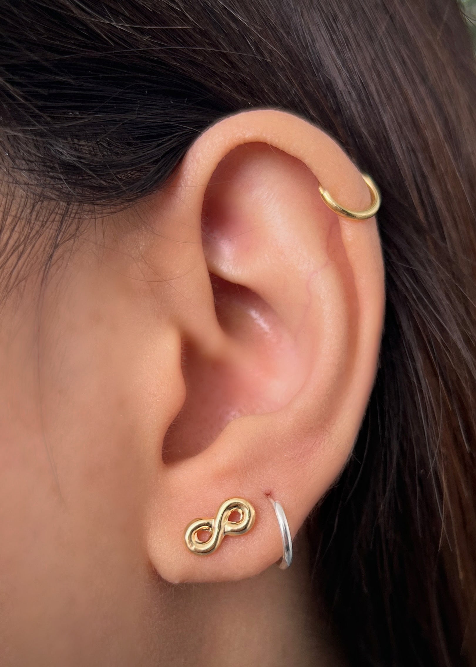 Topos Infinito 0.65gr / 0.5cm / 10mm — Oro Amarillo