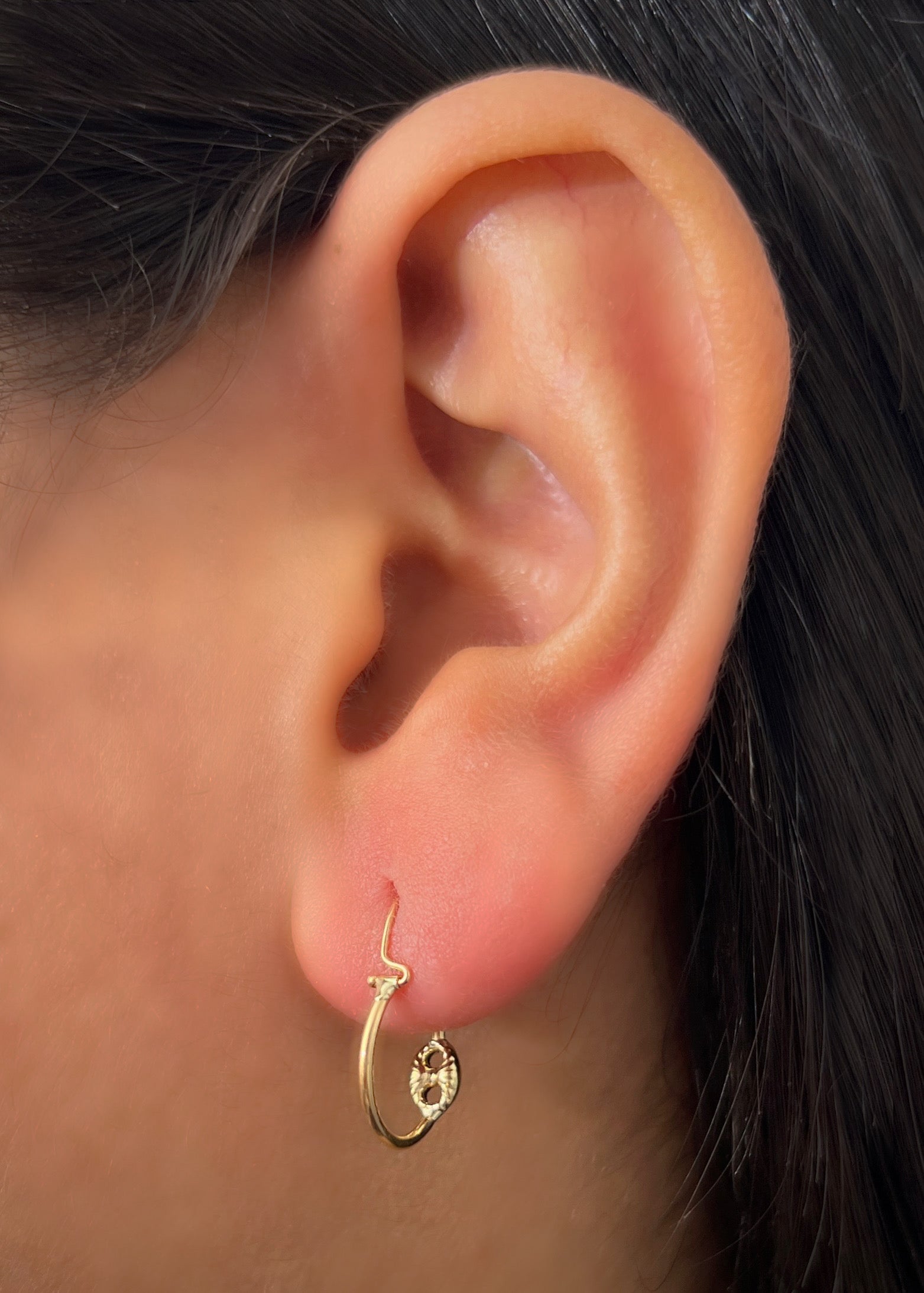 Candongas gc 0.65gr / Largo 1.7cm / Oro Amarillo Nac P