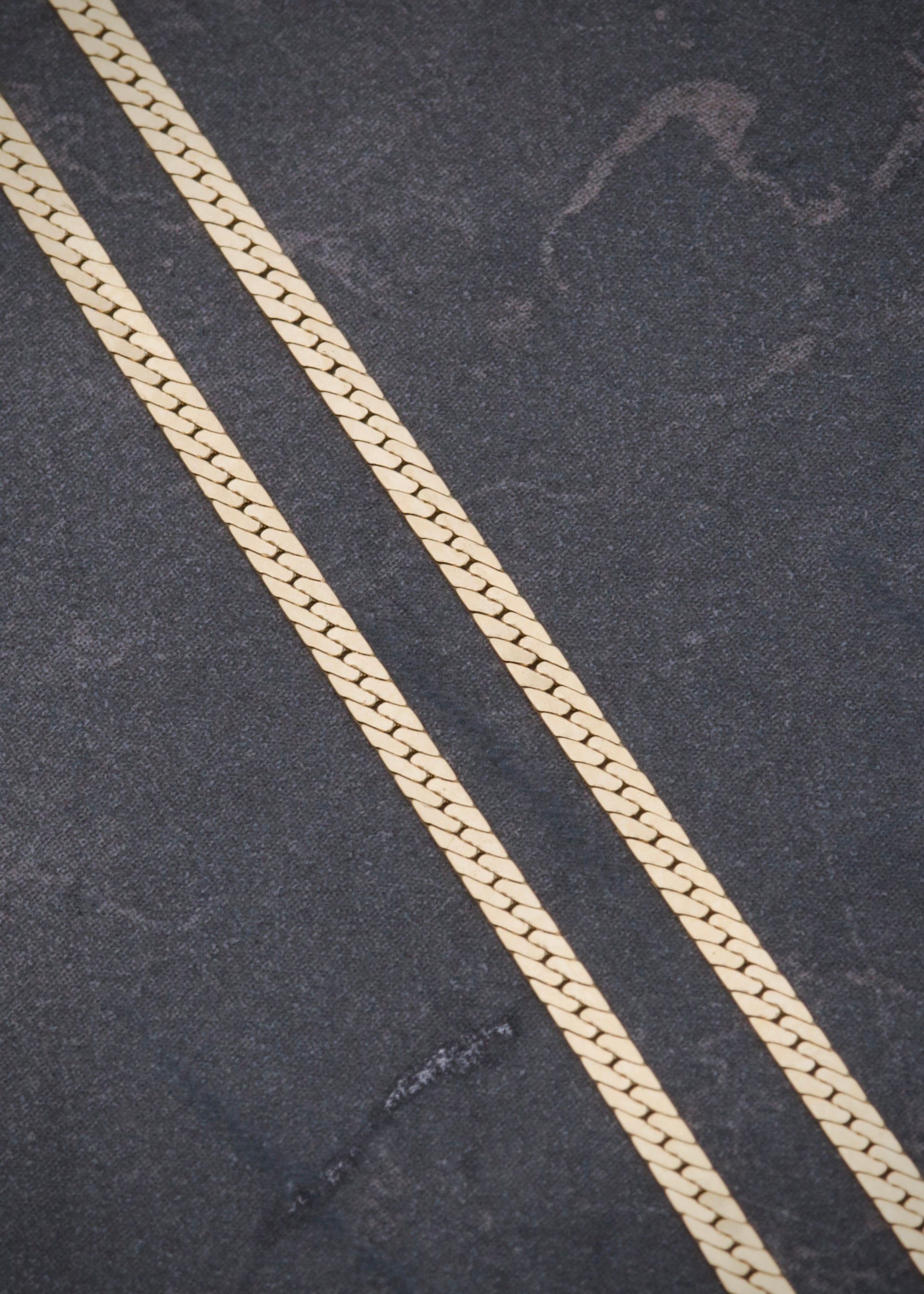 Cadena serpiente 3.75gr / Largo 40cm / Oro Amarillo italy +3 B