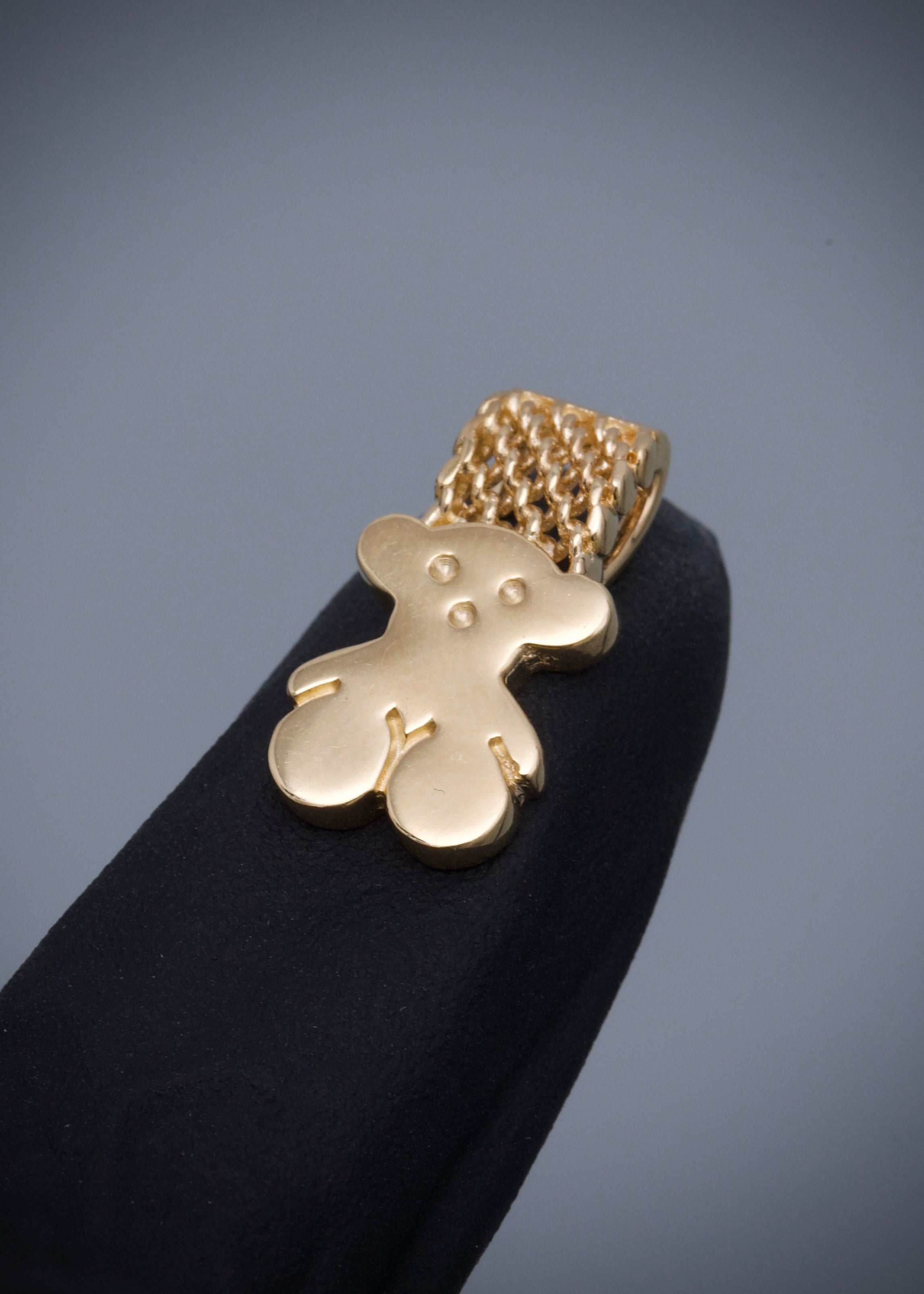 Dije oso th 1.7gr / Largo 1.3cm / Oro Amarillo Nac P