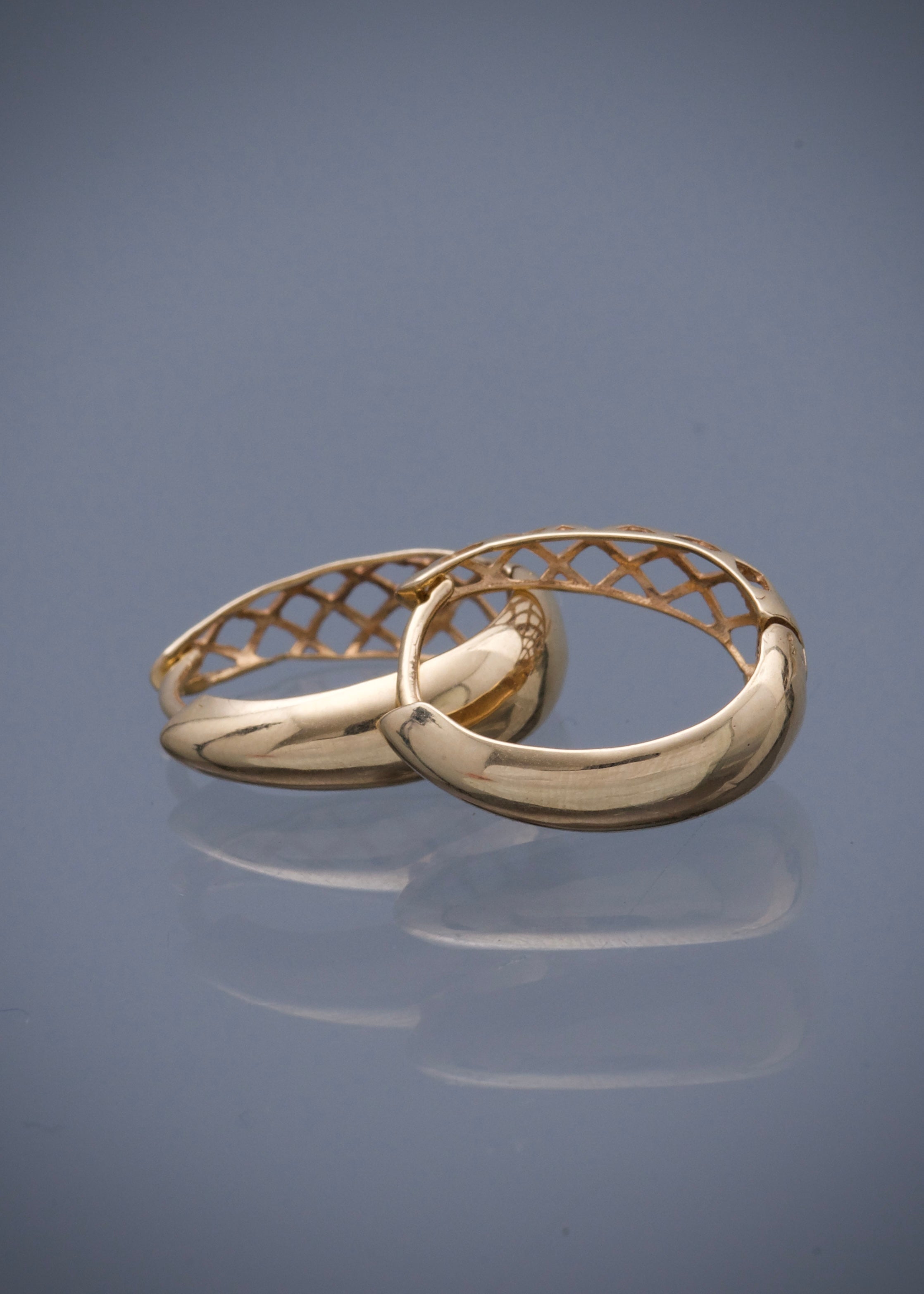 Candongas lisa 2.95gr / Largo 1.6cm / Oro Amarillo Nac P