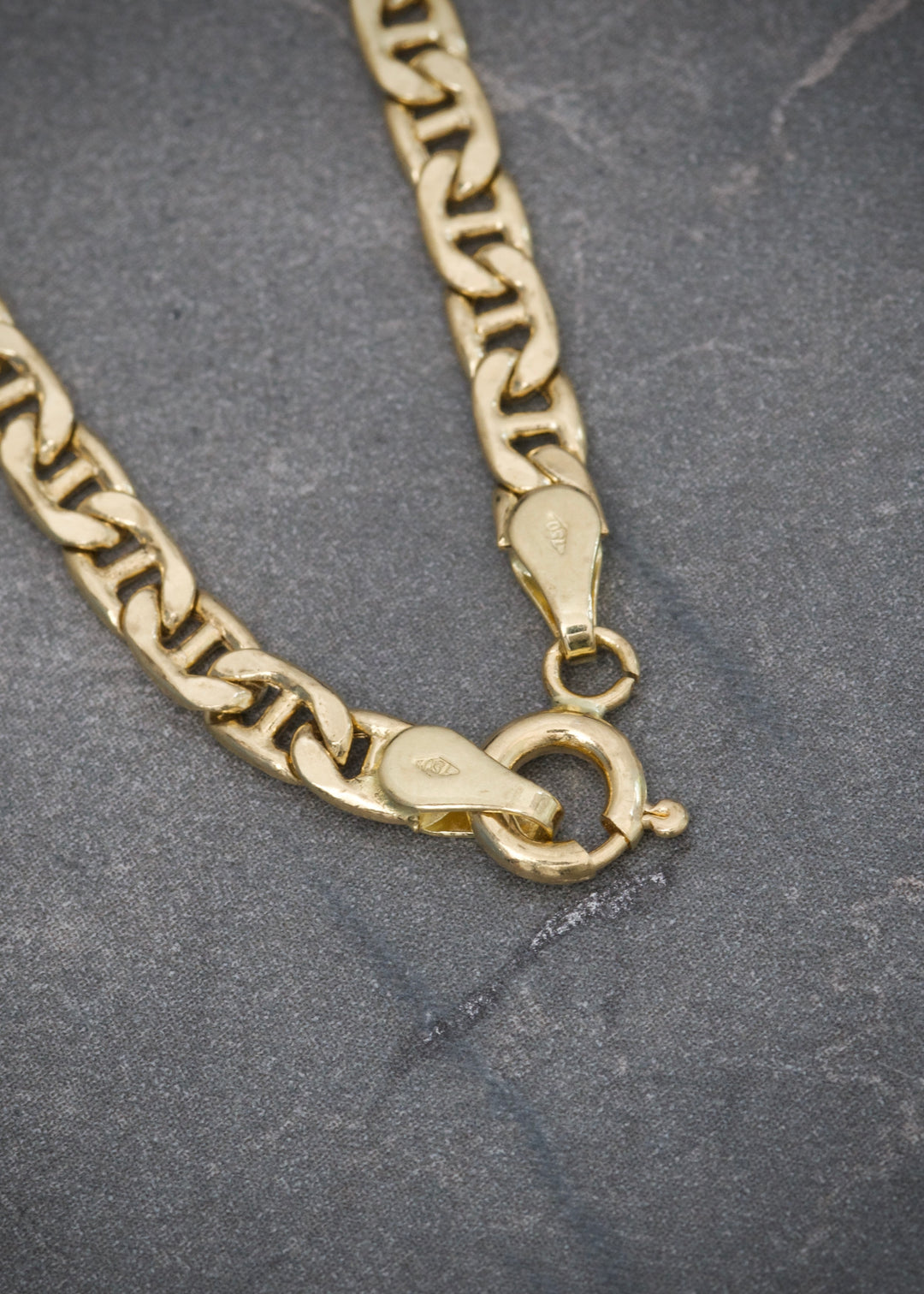 Cadena escalera especial 14.35gr / Largo 45cm — Oro Amarillo