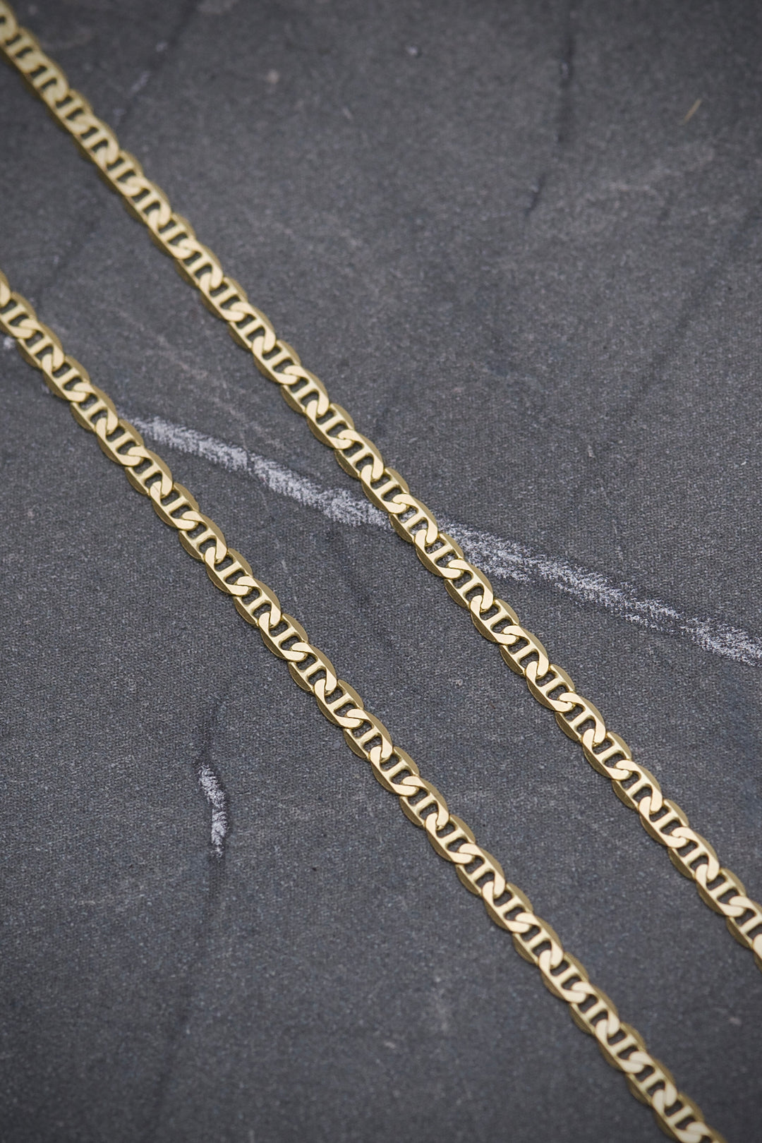 Cadena escalera 4.7gr / Largo 45cm / Oro Amarillo italy +3 B