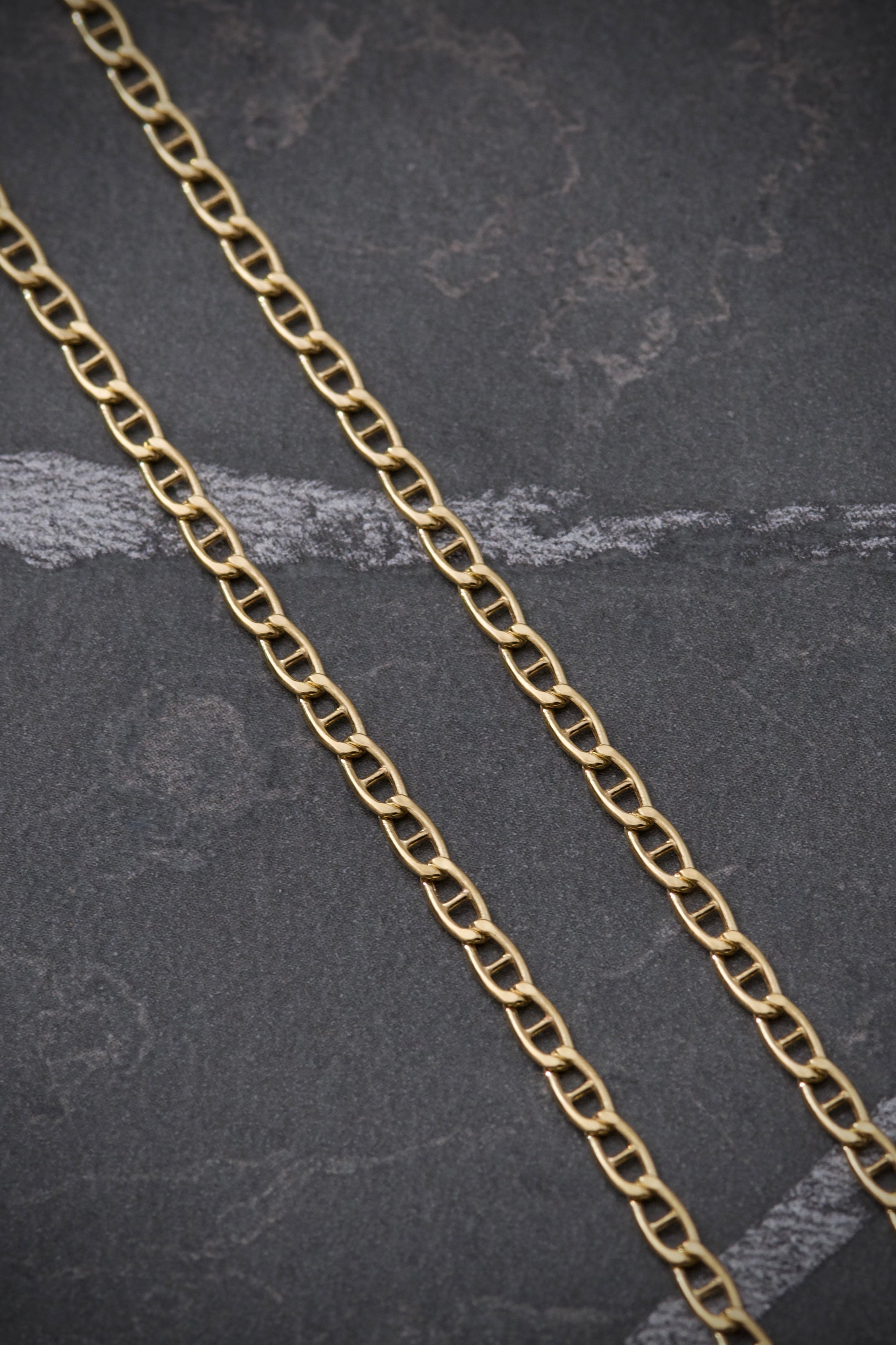 Cadena escalera 4.25gr / Largo 60cm / Oro Amarillo italy +3 B