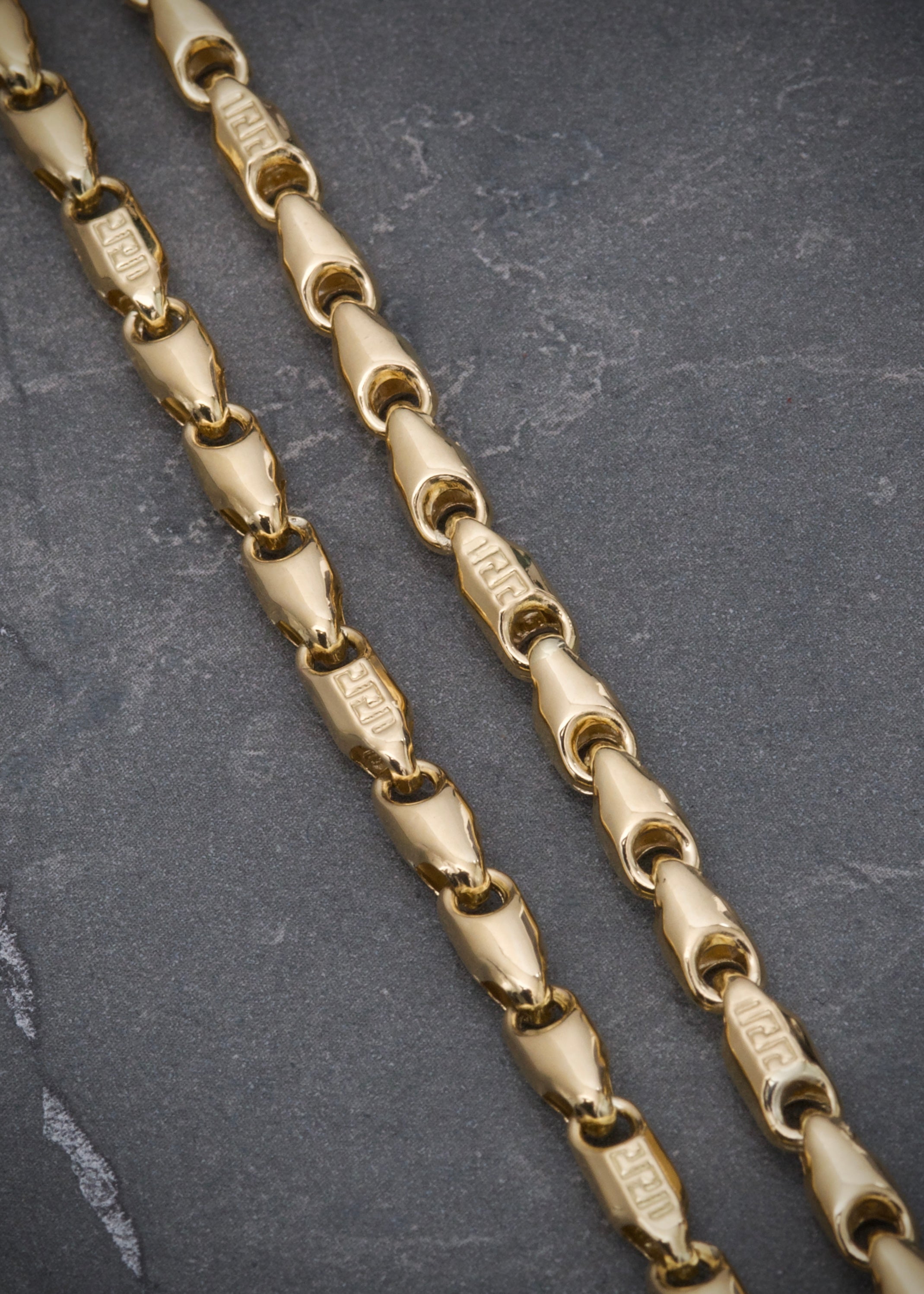 Cadena rustica 14.35gr / Largo 50cm / Oro Amarillo Nac B