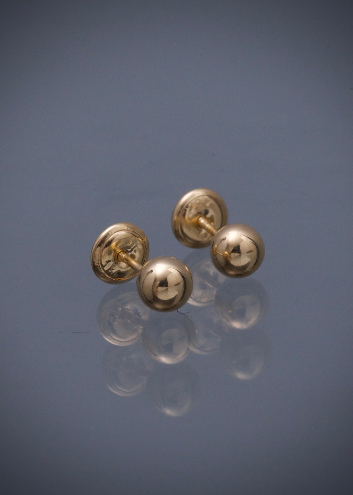 Topos Bola Lisa 5mm 0.55gr — Oro Amarillo