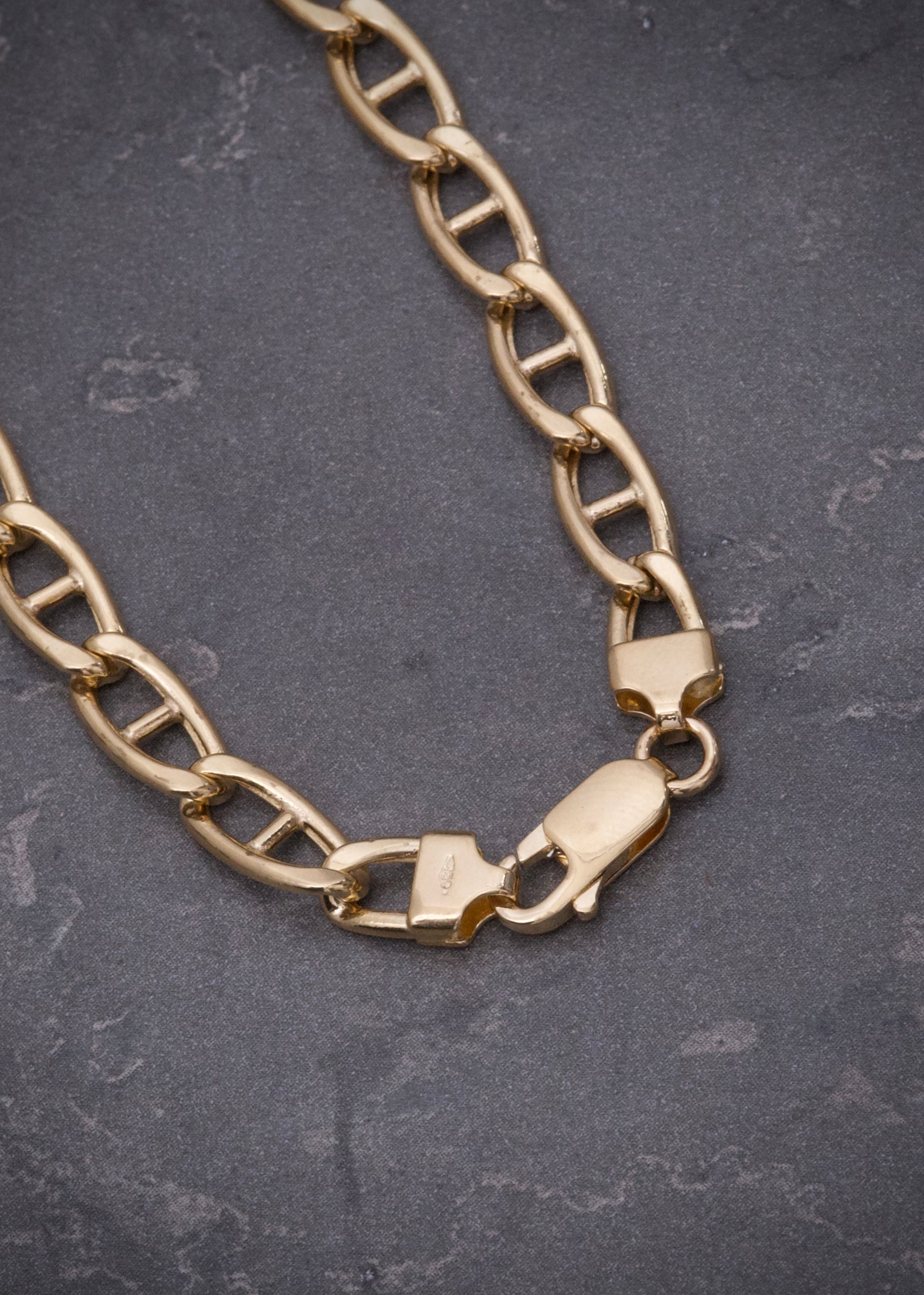 Cadena escalera 18.3gr / Largo 60cm / Oro Amarillo italy +3 M