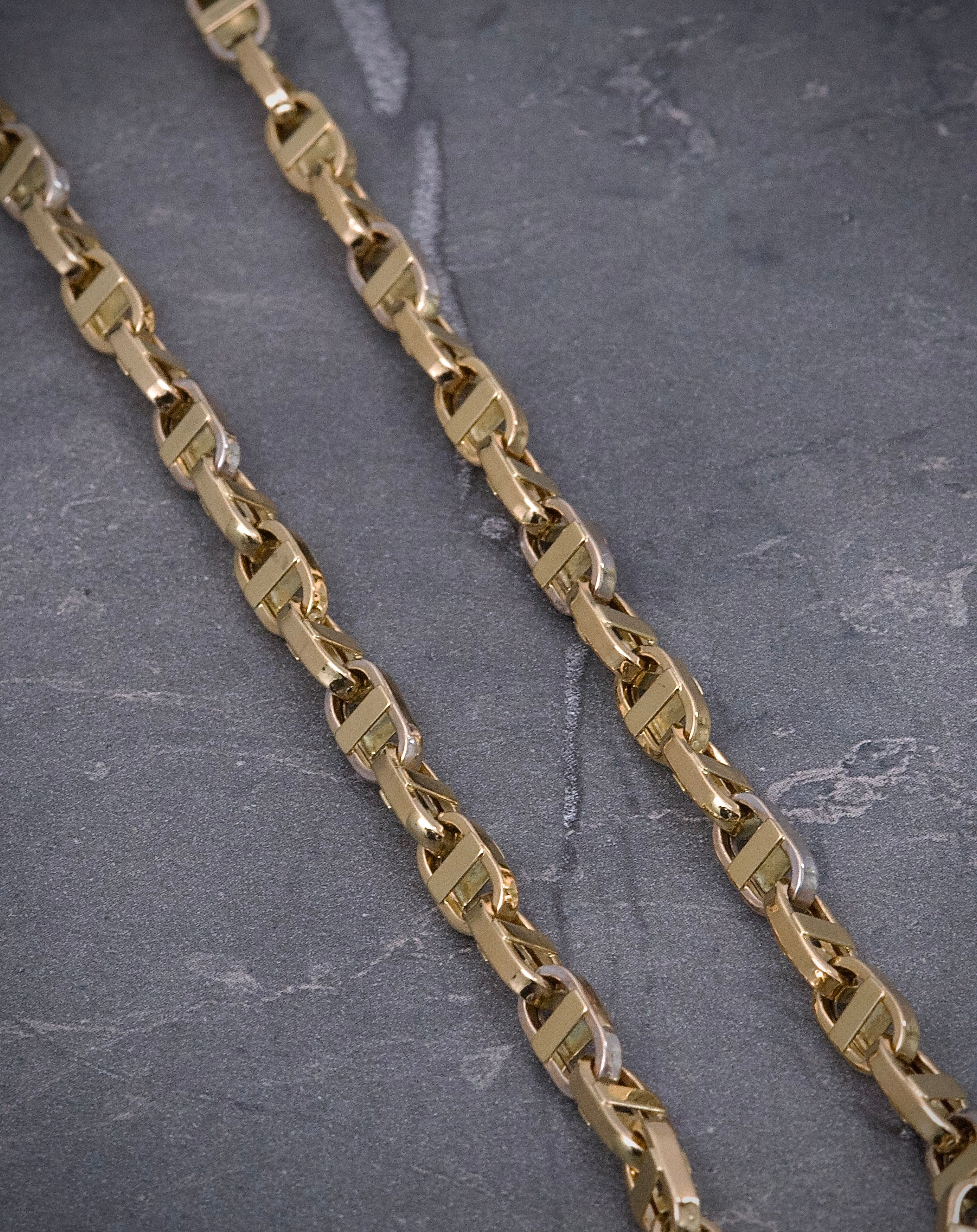 Cadena escalera 13.3gr / Largo 45cm / Dos Oros italy +3 M