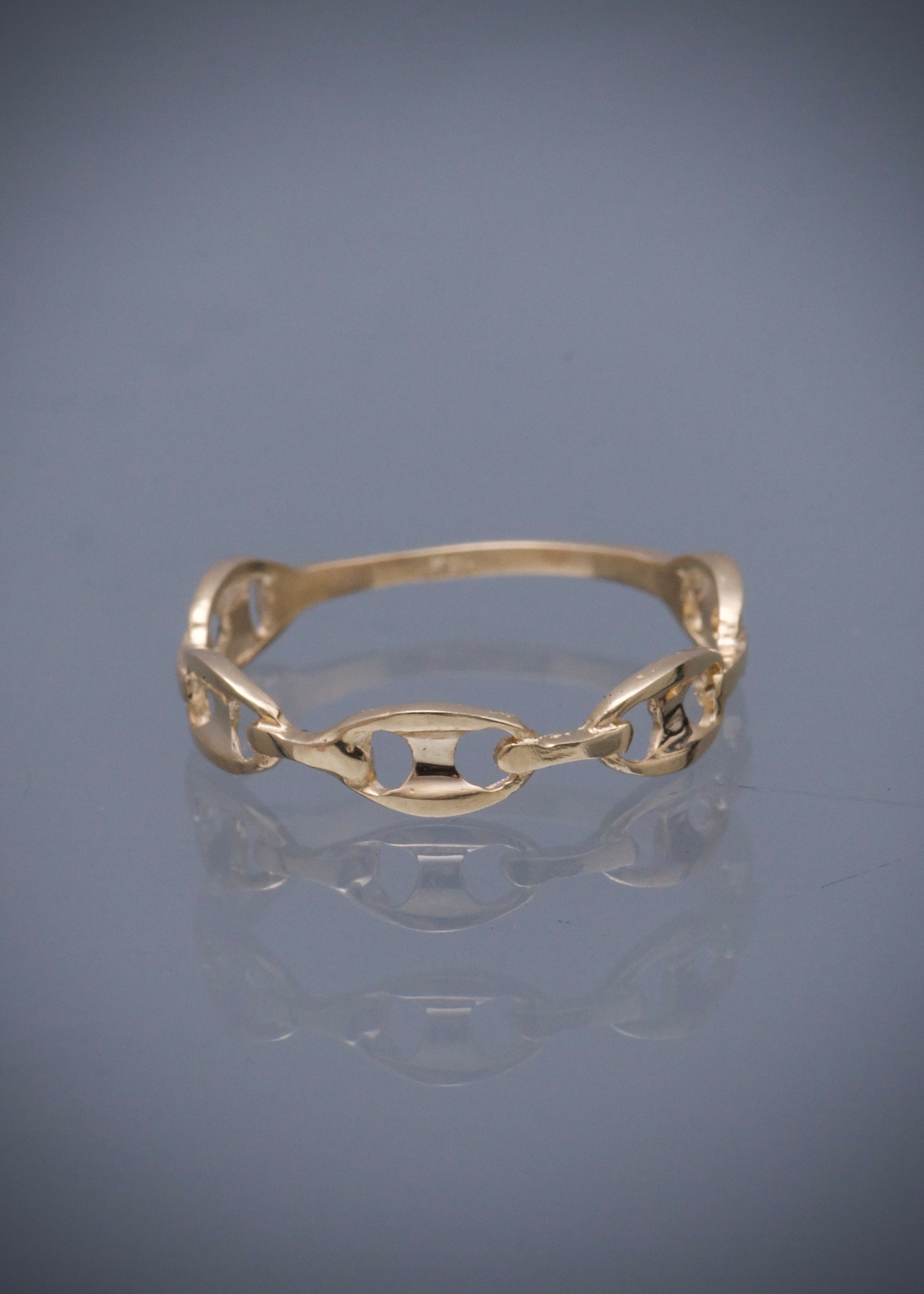 Anillo gc liso 0.9gr / TALLA 5 1/2 / Oro Amarillo Nac M
