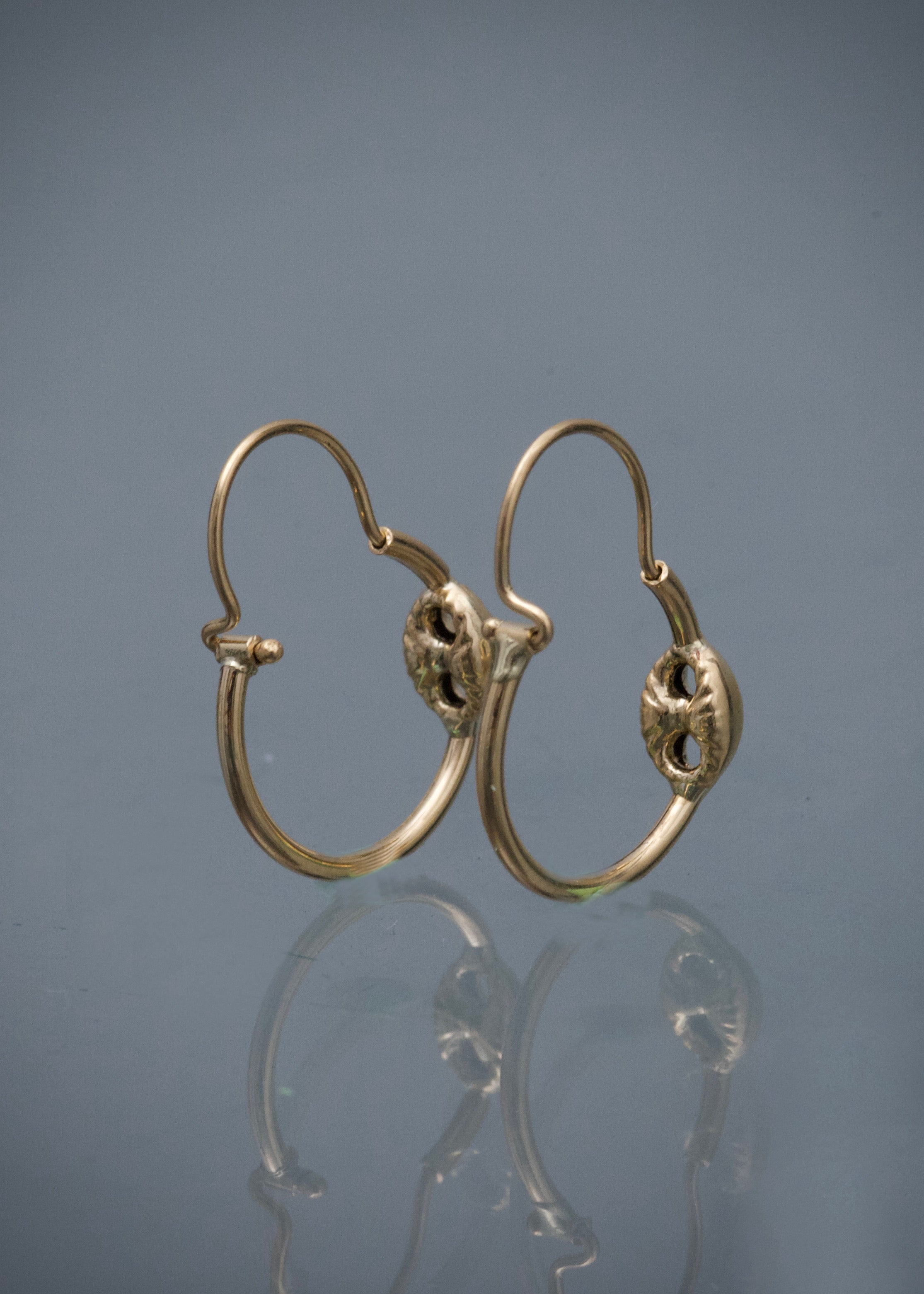 Candongas gc 0.65gr / Largo 1.7cm / Oro Amarillo Nac P