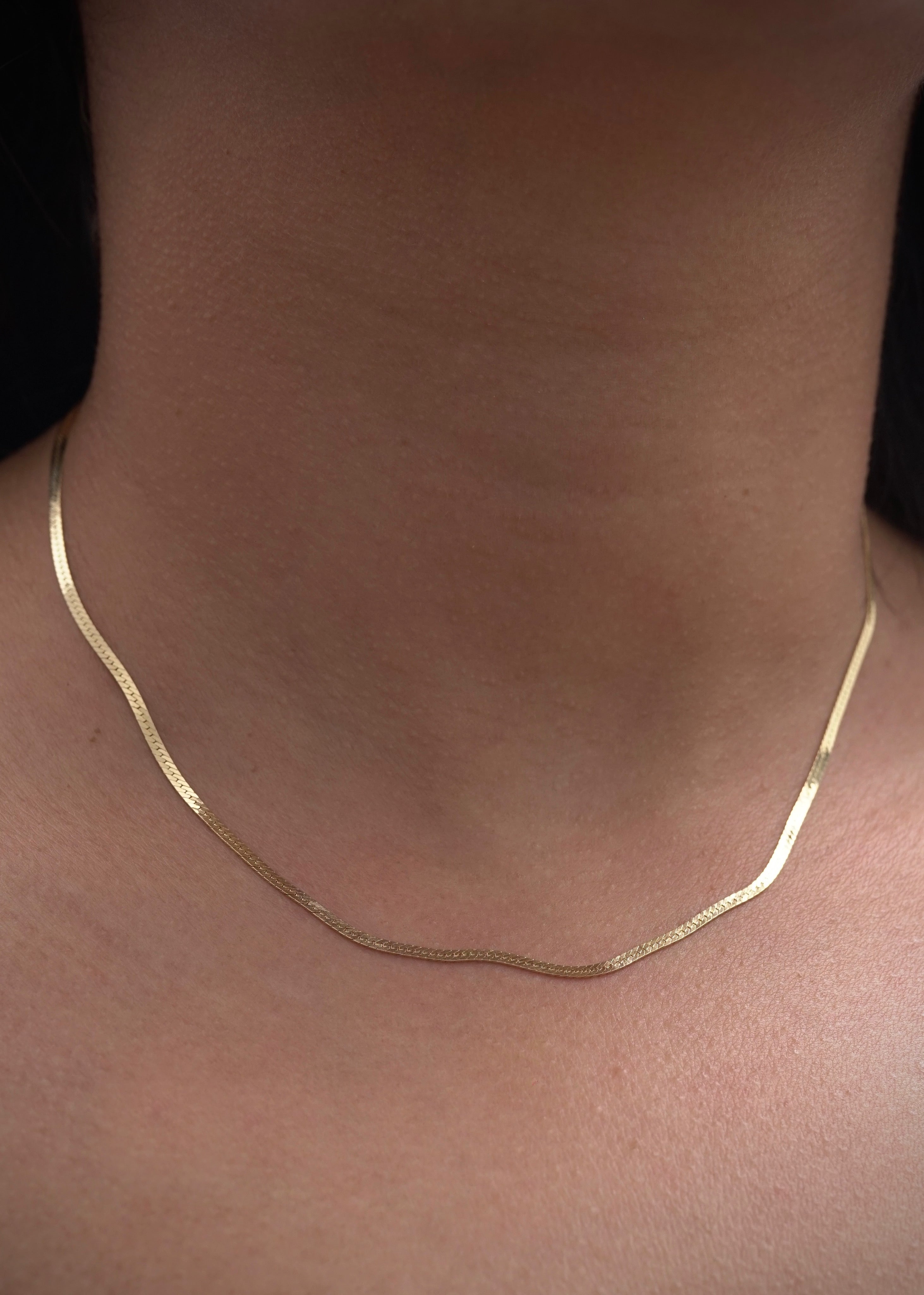 Cadena serpiente 3.75gr / Largo 40cm / Oro Amarillo italy +3 B