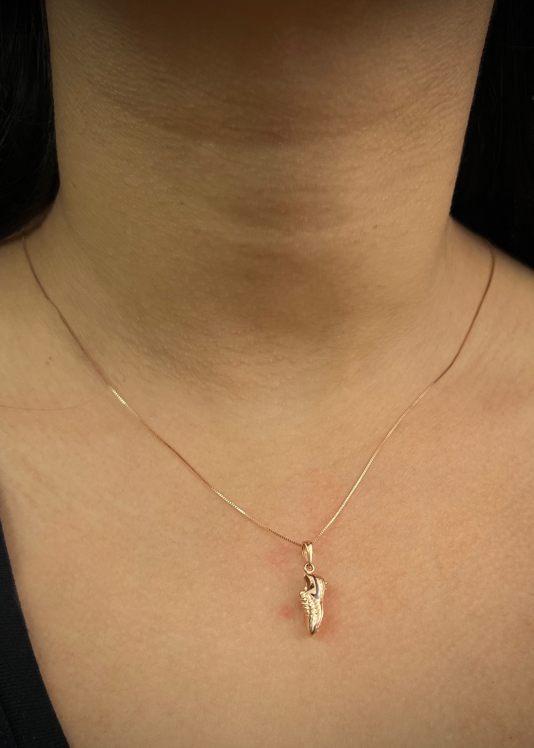 Dije guayo 2.55gr / Largo 2.3cm / Oro Rosado Nac P