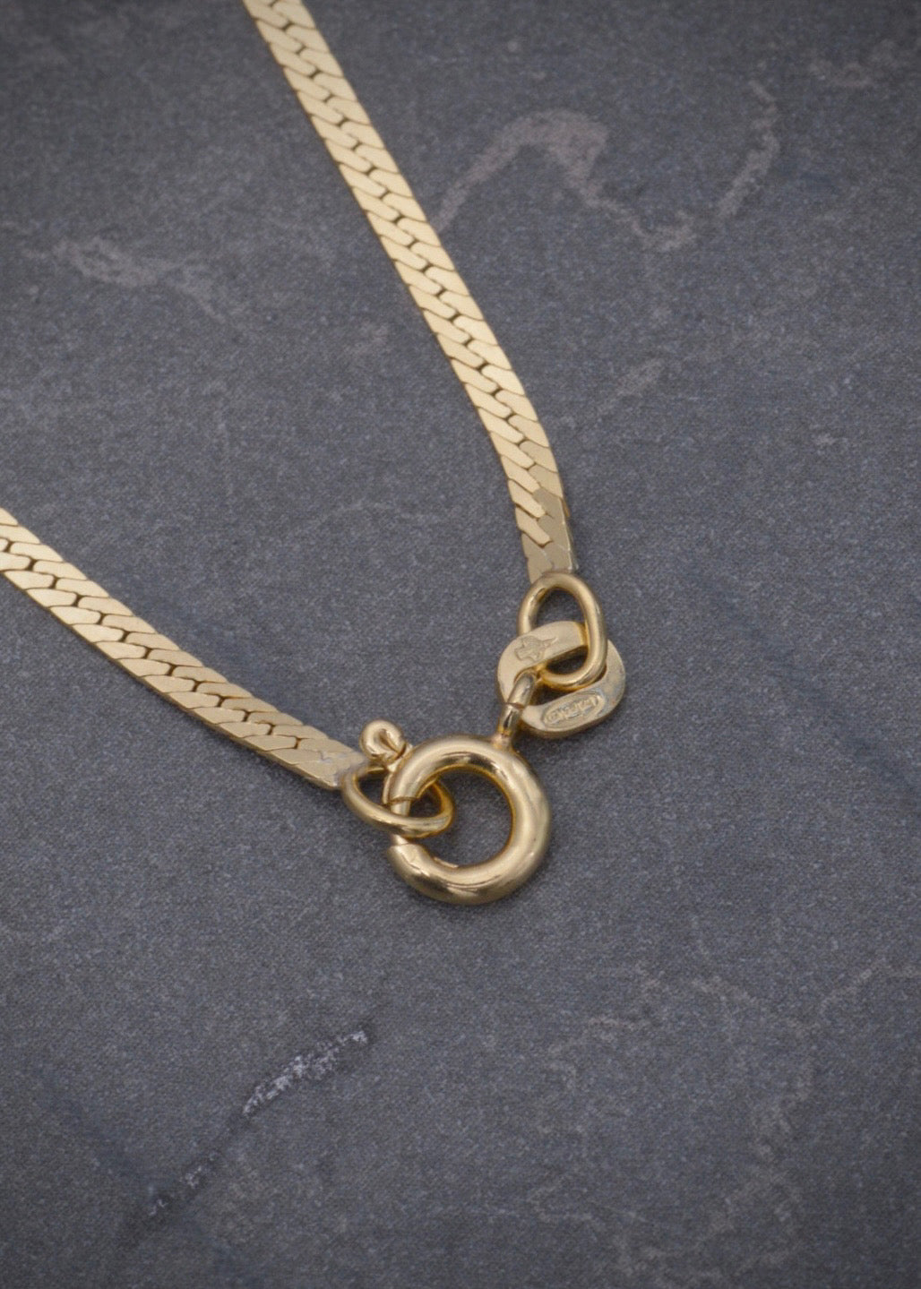 Cadena serpiente 3.75gr / Largo 40cm / Oro Amarillo italy +3 B