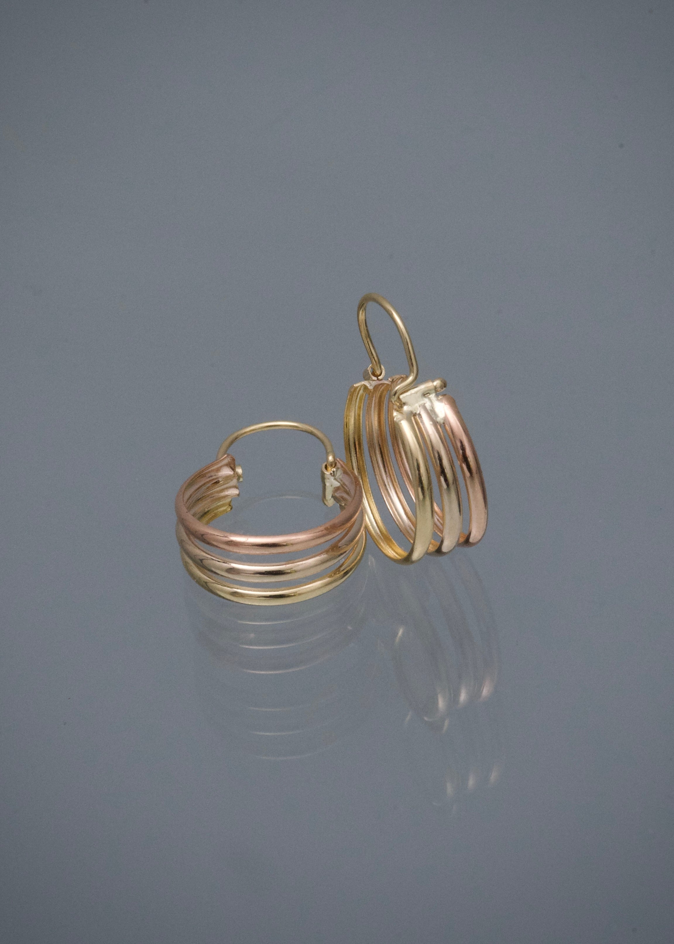 Candongas Lisas 1.2gr / 1.8cm / 5mm — Tres Oros