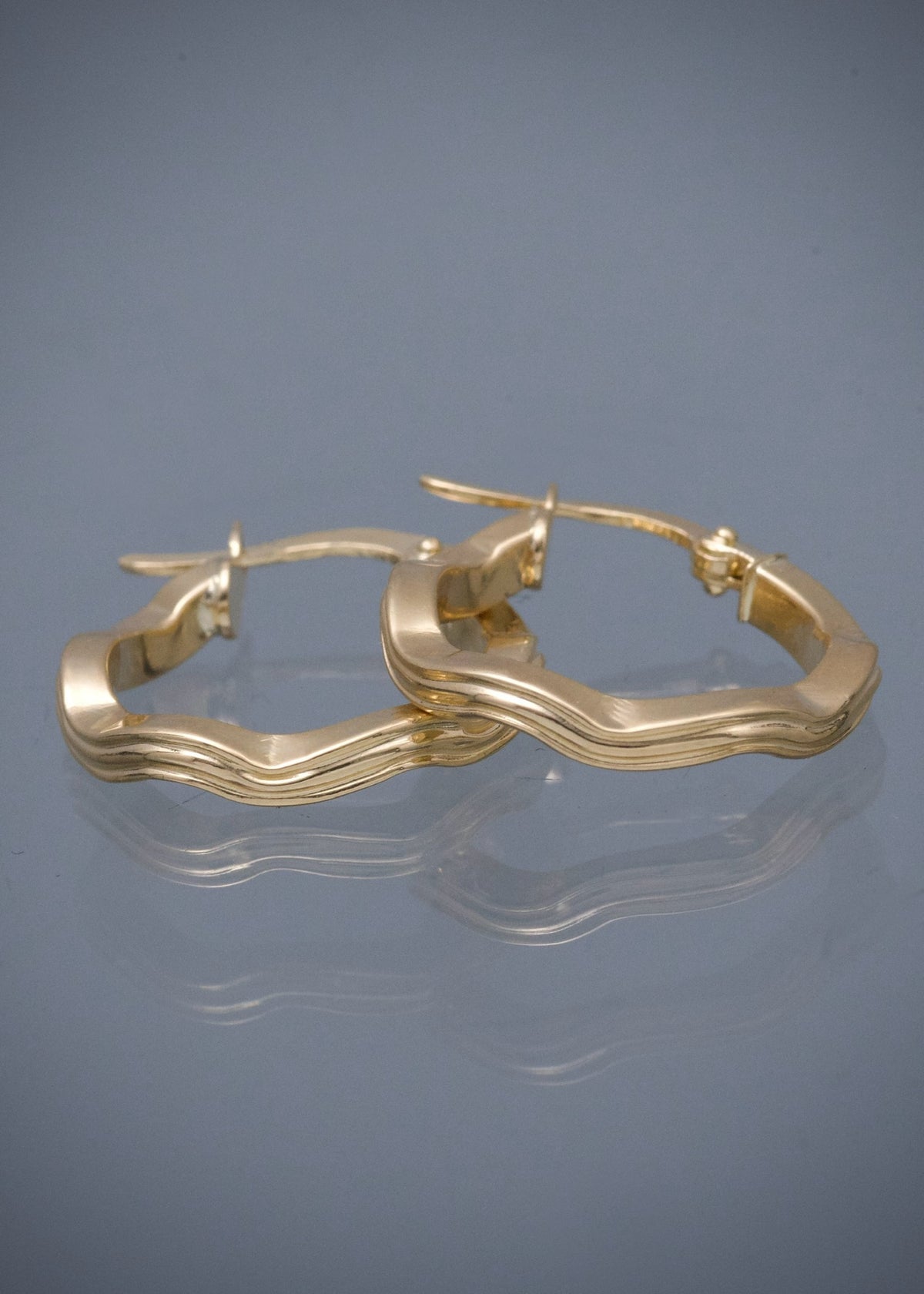 Candongas Entorchadas 1.9gr / 2cm / 2.7mm — Oro Amarillo