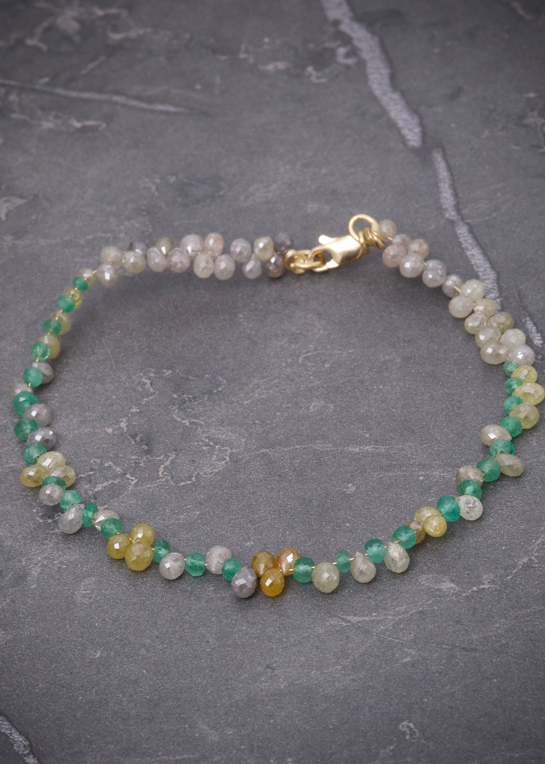 Pulsera energetica 0.3gr — Oro Amarillo