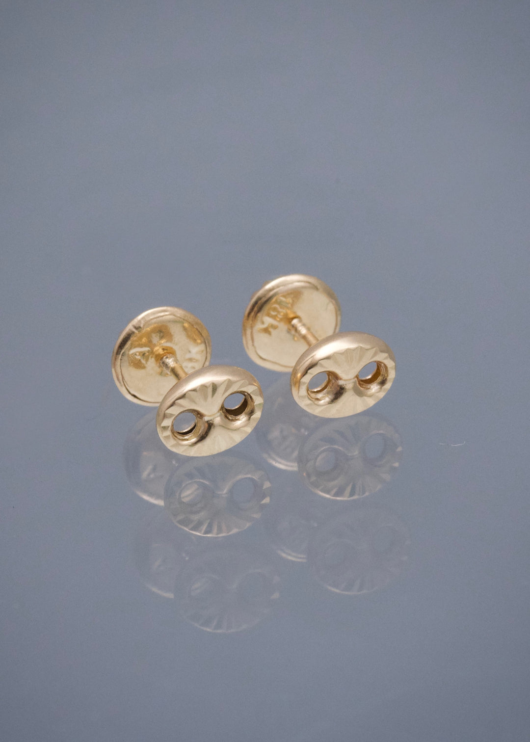 Topos Gc Diamantados 0.55gr / 0.4cm / 5.9mm — Oro Amarillo