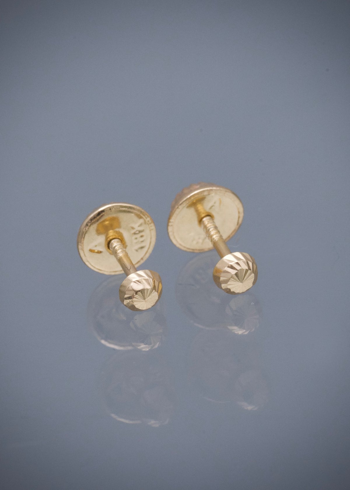 Topos Media Bola Diamantados 0.4gr / 0.3cm / 3mm — Oro Amarillo