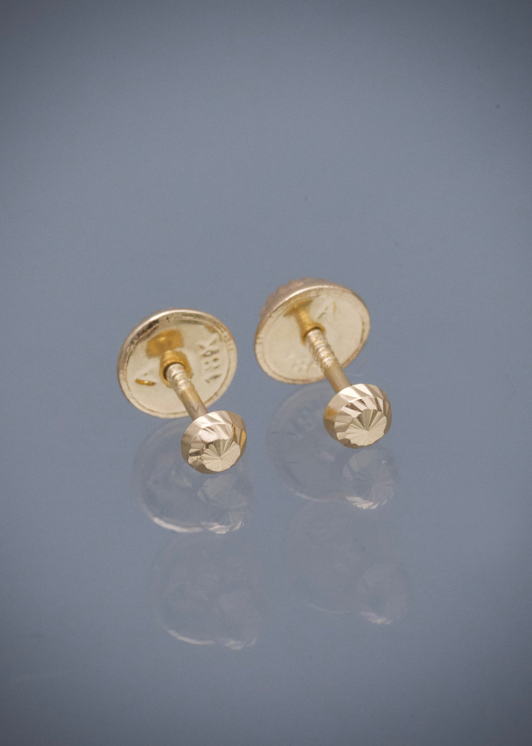 Topos Media Bola Diamantados 0.4gr / 0.3cm / 3mm — Oro Amarillo