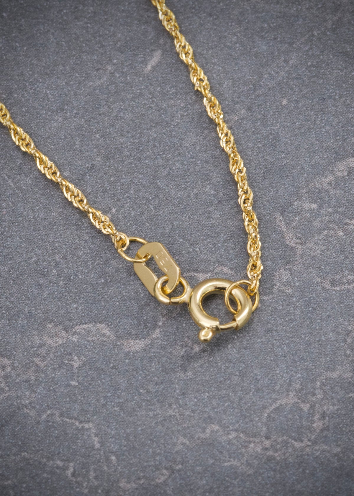 Cadena Lazo 1.55gr / 60cm / 1.4mm — Oro Amarillo