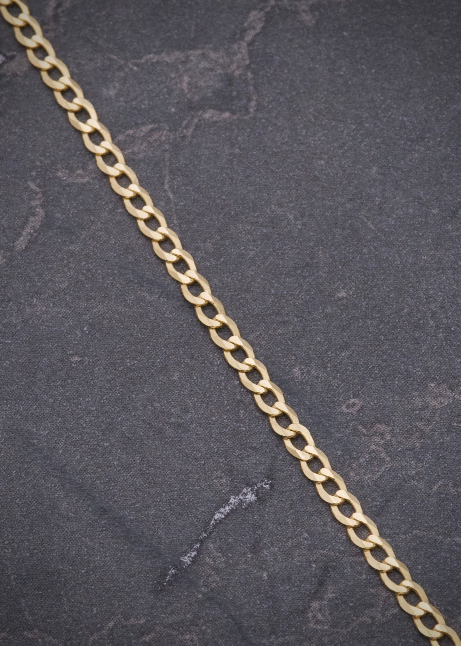 Pulso mini cubano 1.75gr / Largo 18.5cm / Oro Amarillo italy +2 B