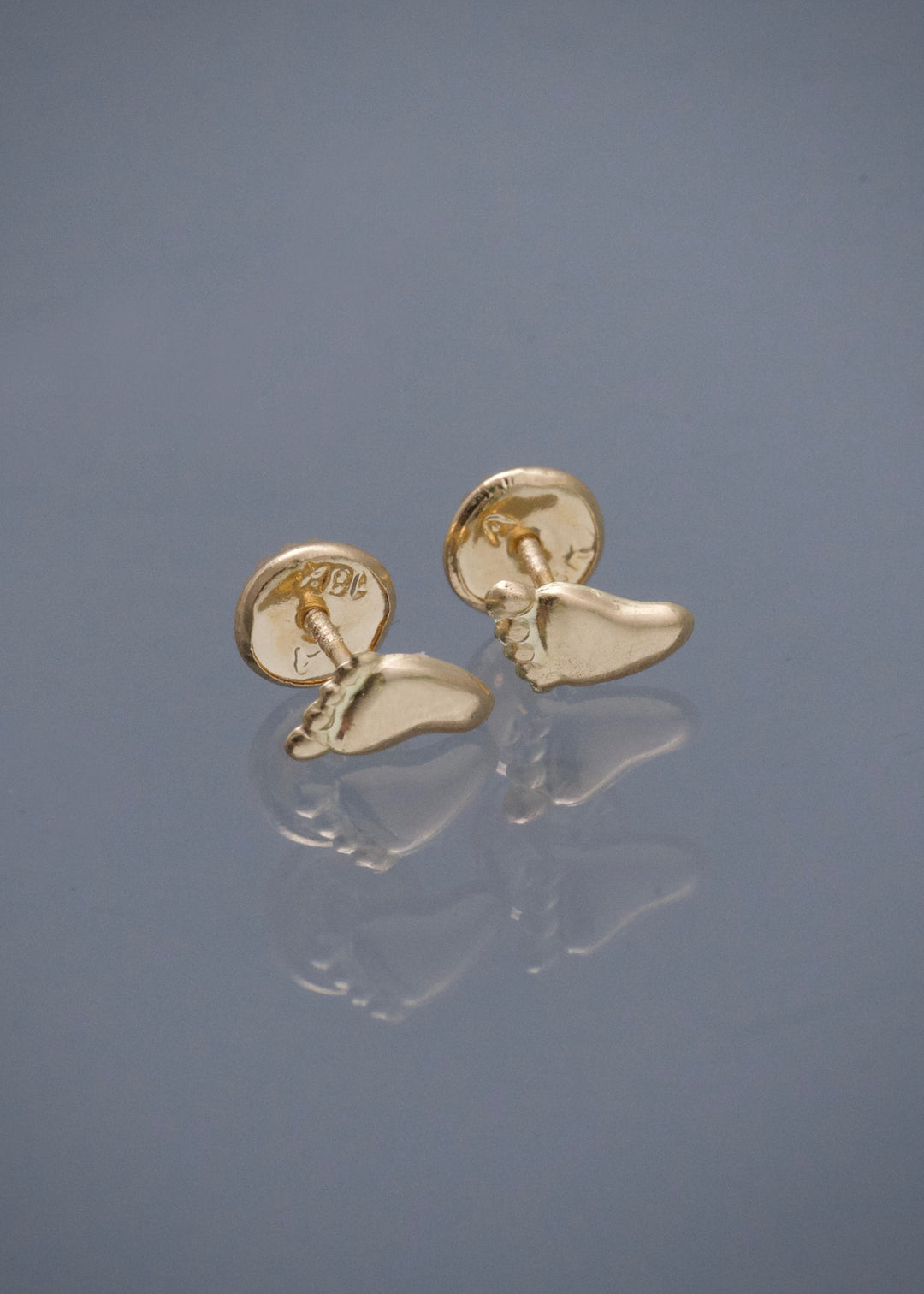 Topos de Pies 0.45gr / 0.7cm / 4mm — Oro Amarillo