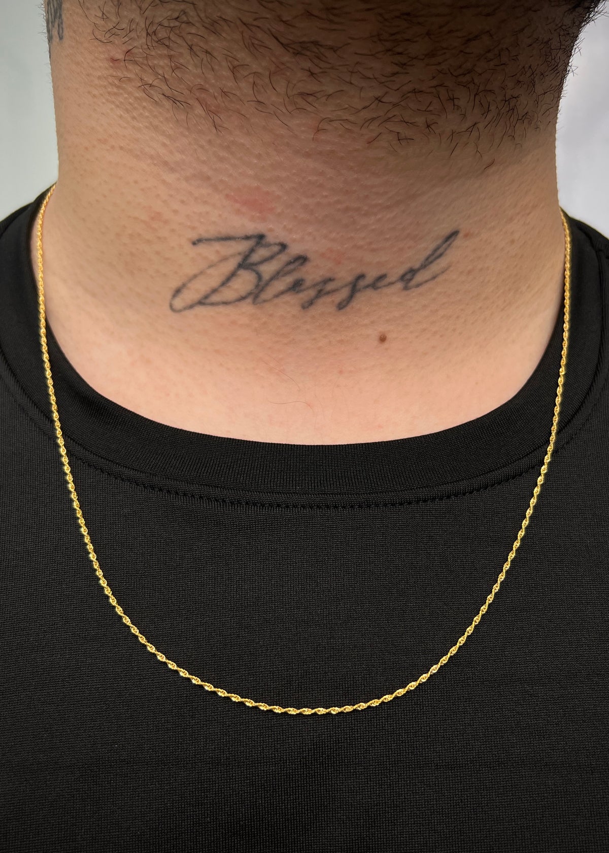 Cadena Lazo 1.55gr / 60cm / 1.2mm — Oro Amarillo