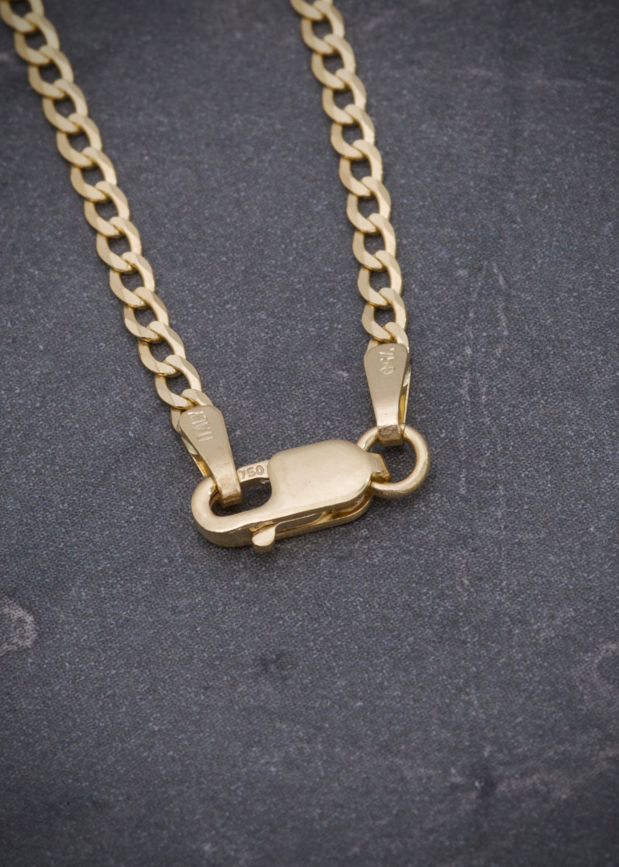 Pulso cubano 1.75gr / Largo 18.5cm / Oro Amarillo italy +2 P