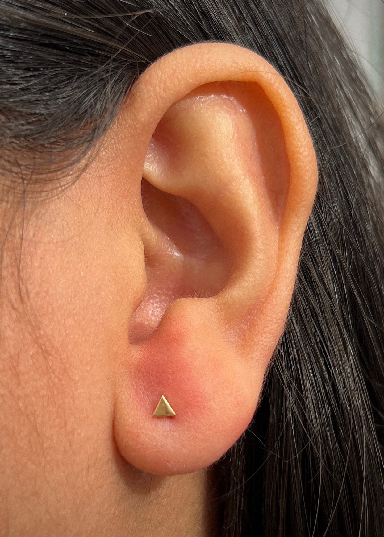 Topos triangulo 0.5gr / Largo 0.3cm / Oro Amarillo Nac B