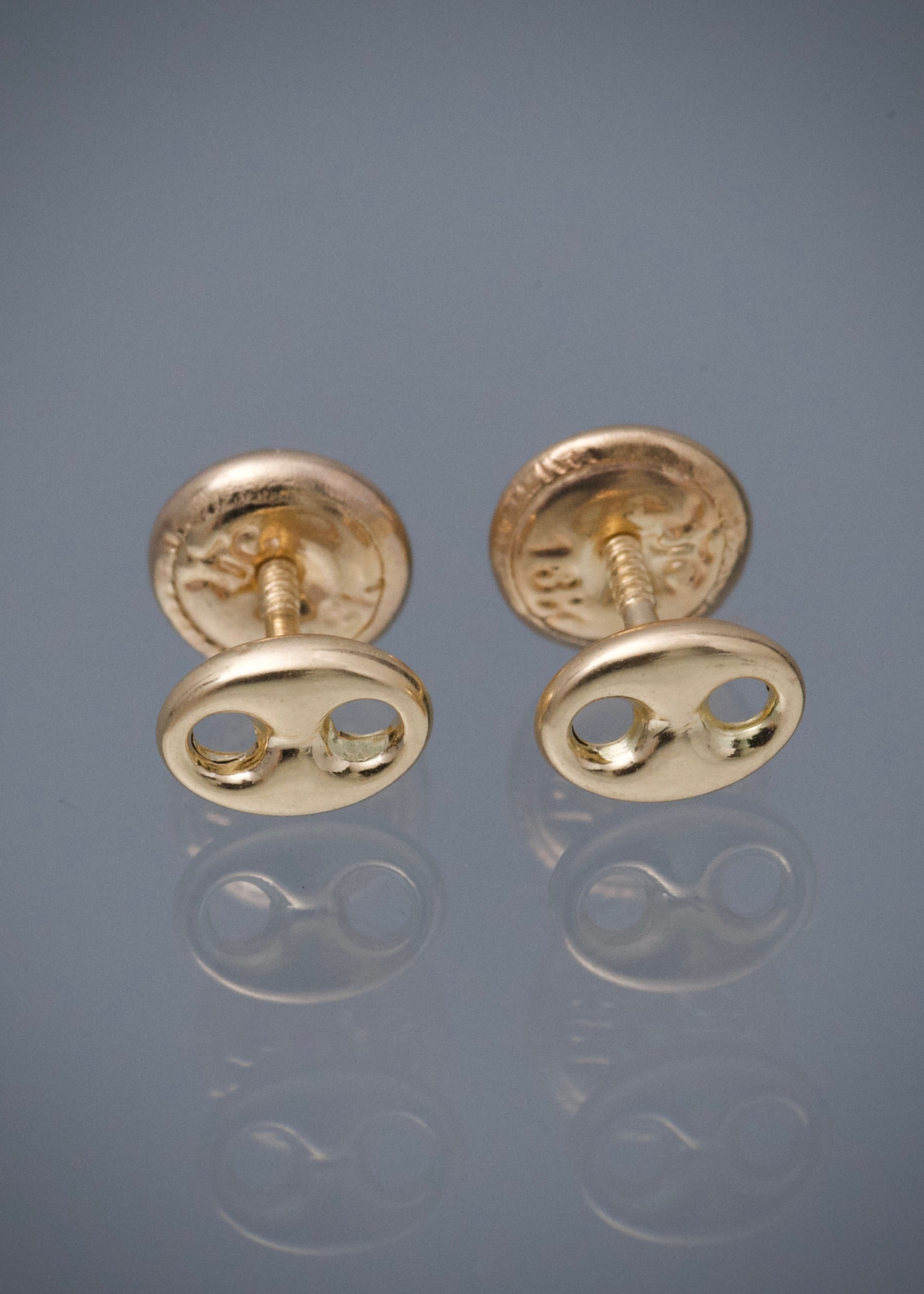 Topos gc liso 0.6gr / Largo 0,6cm — Oro Amarillo