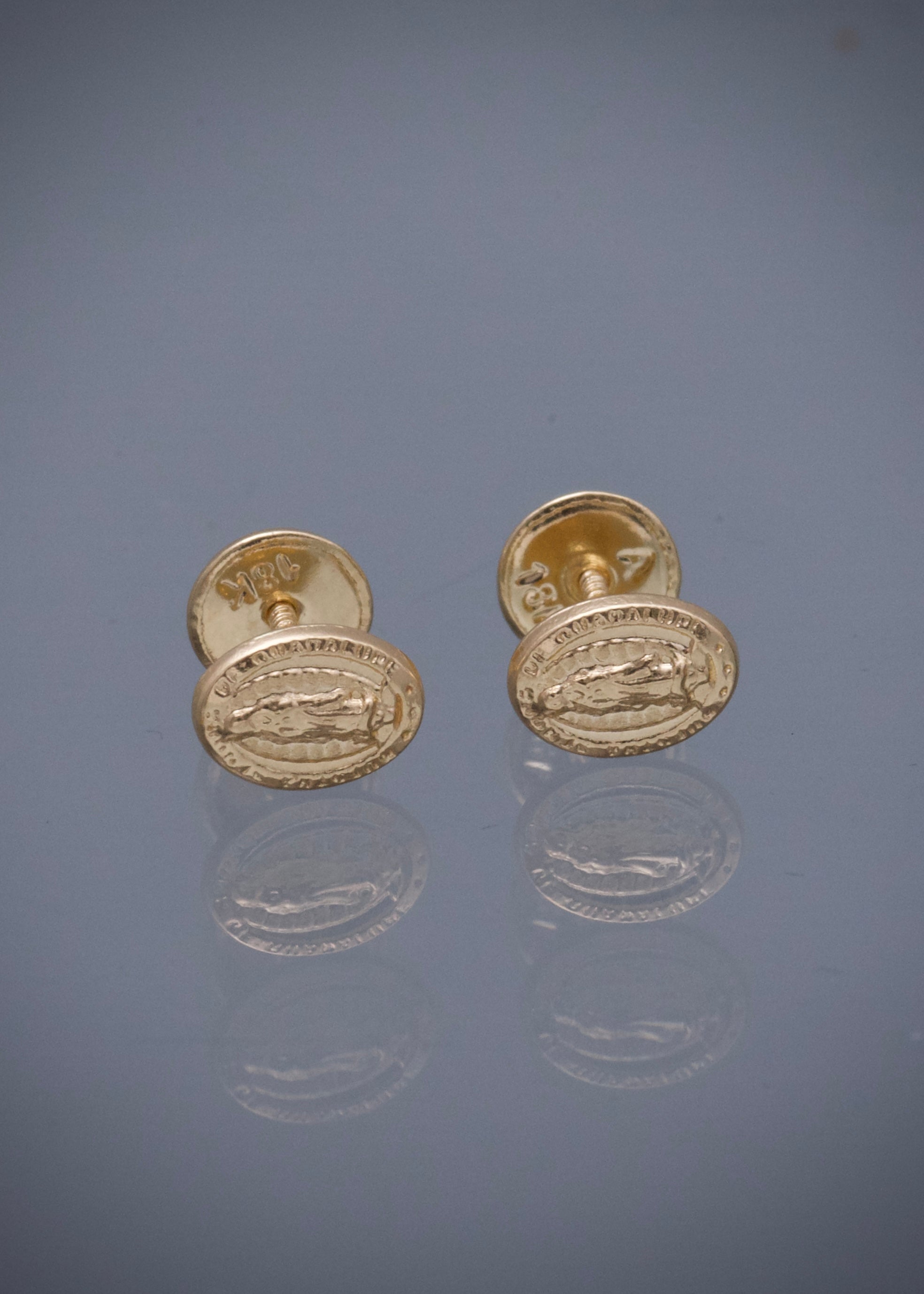 Topos virgen de guadalupe 0.55gr / Largo 0.7cm / Oro Amarillo Nac*