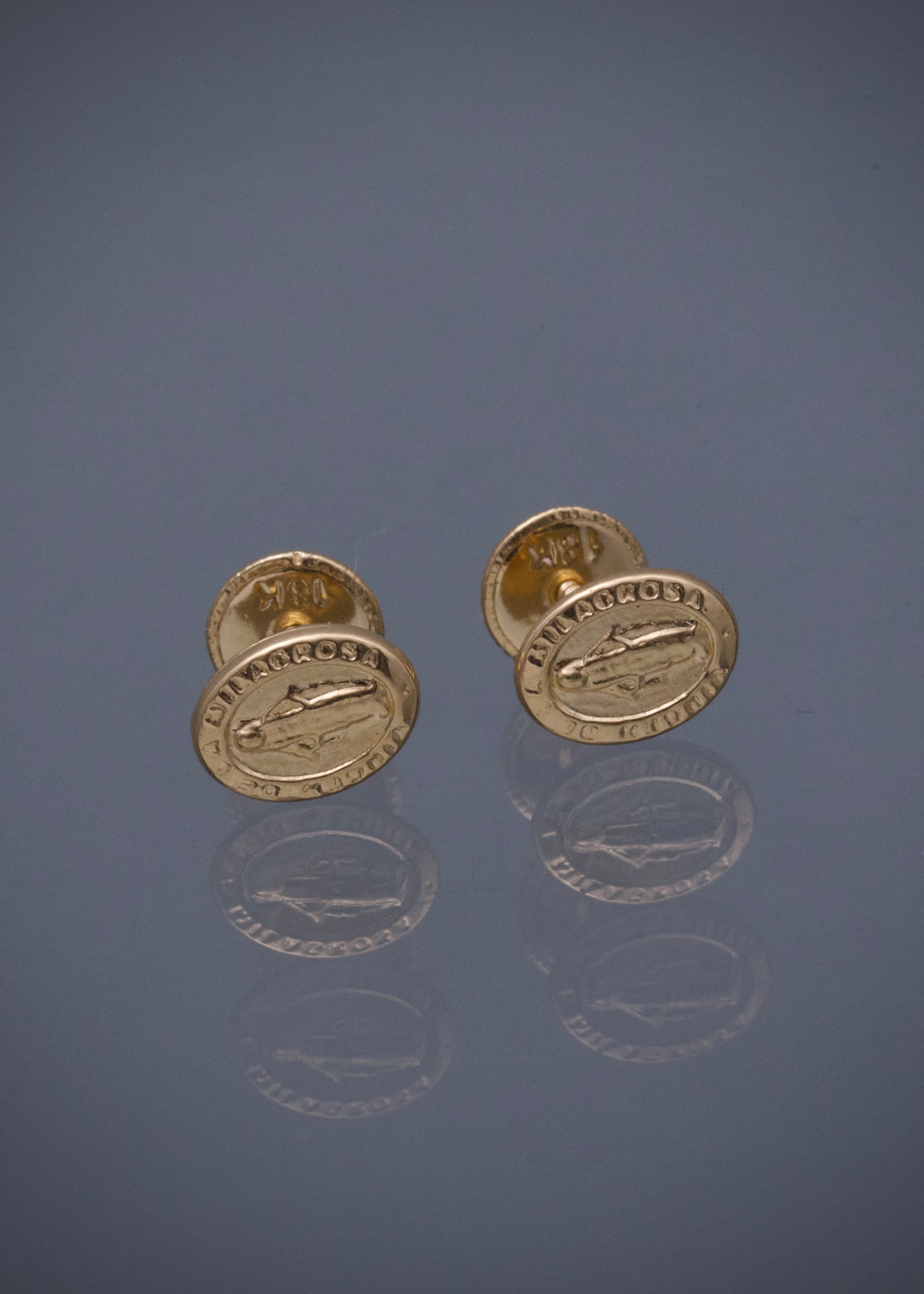 Topos virgen de la milagrosa 0.6gr / Largo 0.7cm / Oro Amarillo Nac*