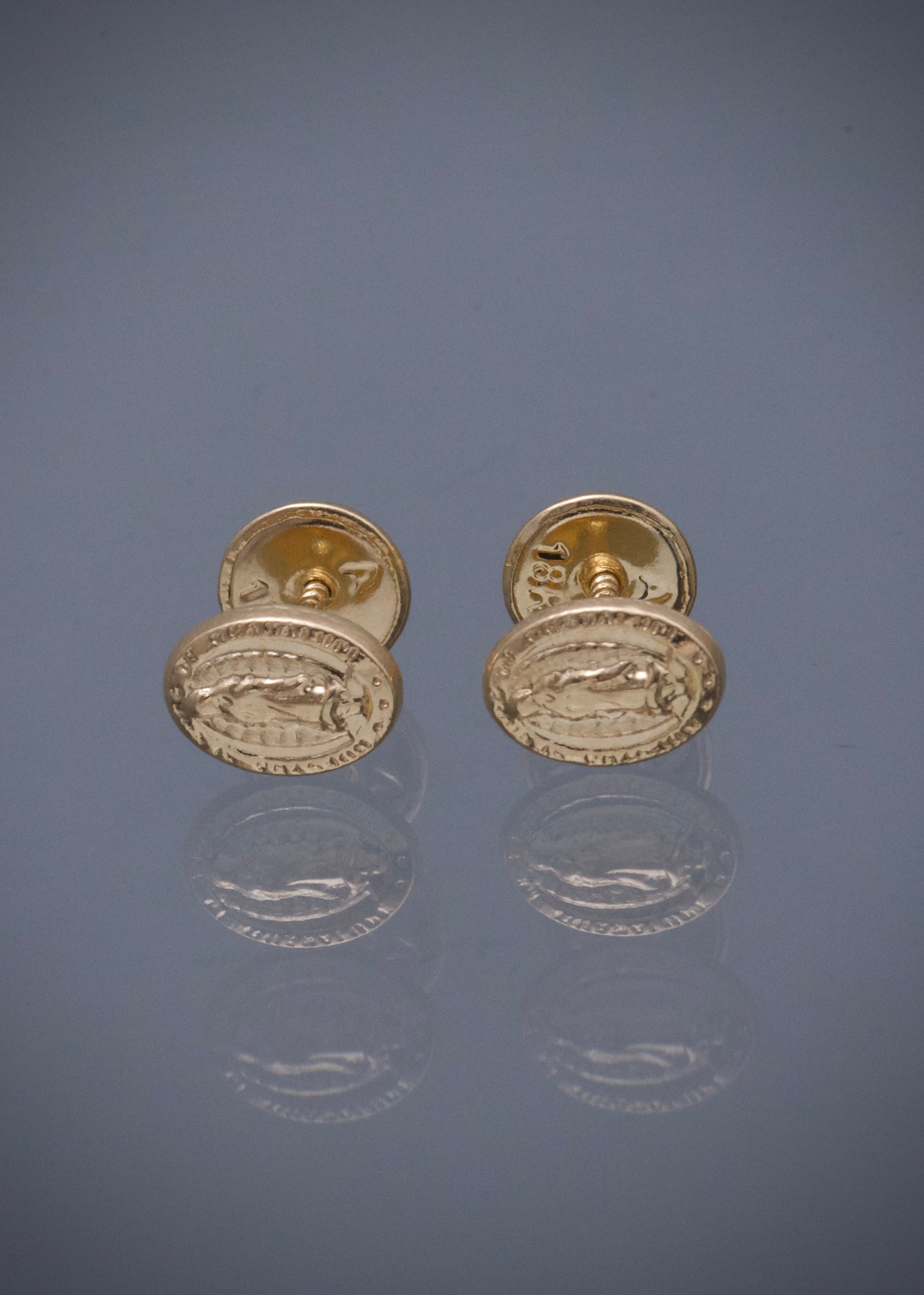 Topos virgen de guadaLupe 0.55gr / Largo 0.6cm / Oro Amarillo Nac M