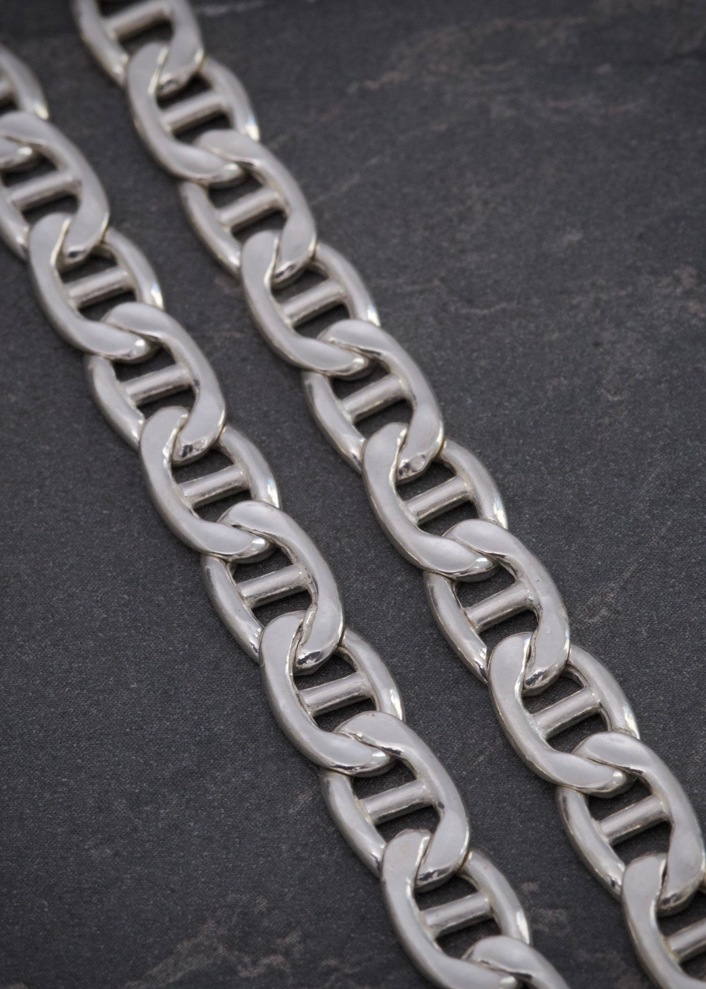Cadena escalera 20.4gr / Largo 70cm / — — Plata
