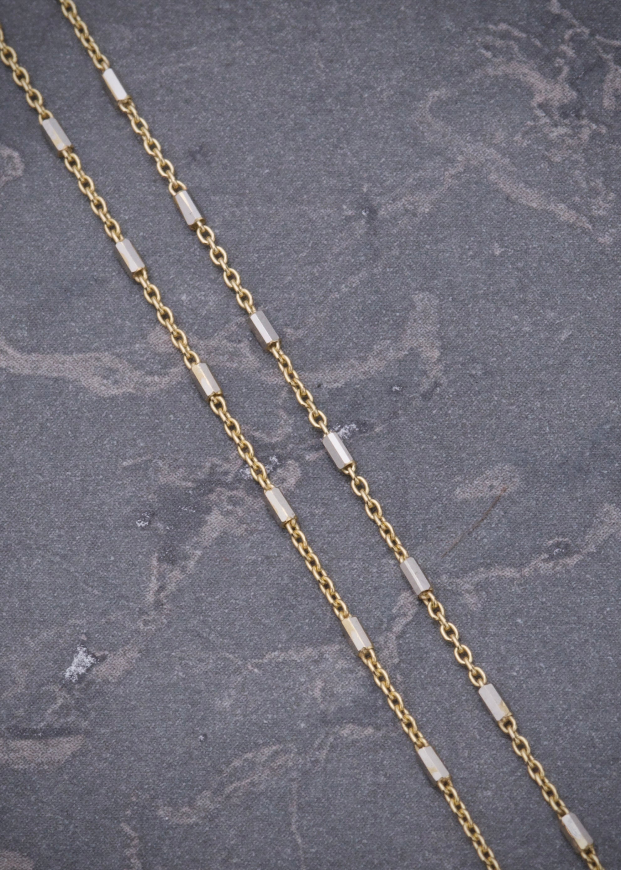 Cadena rolon especial 2.5gr / Largo 50cm / Dos Oros italy +3 P