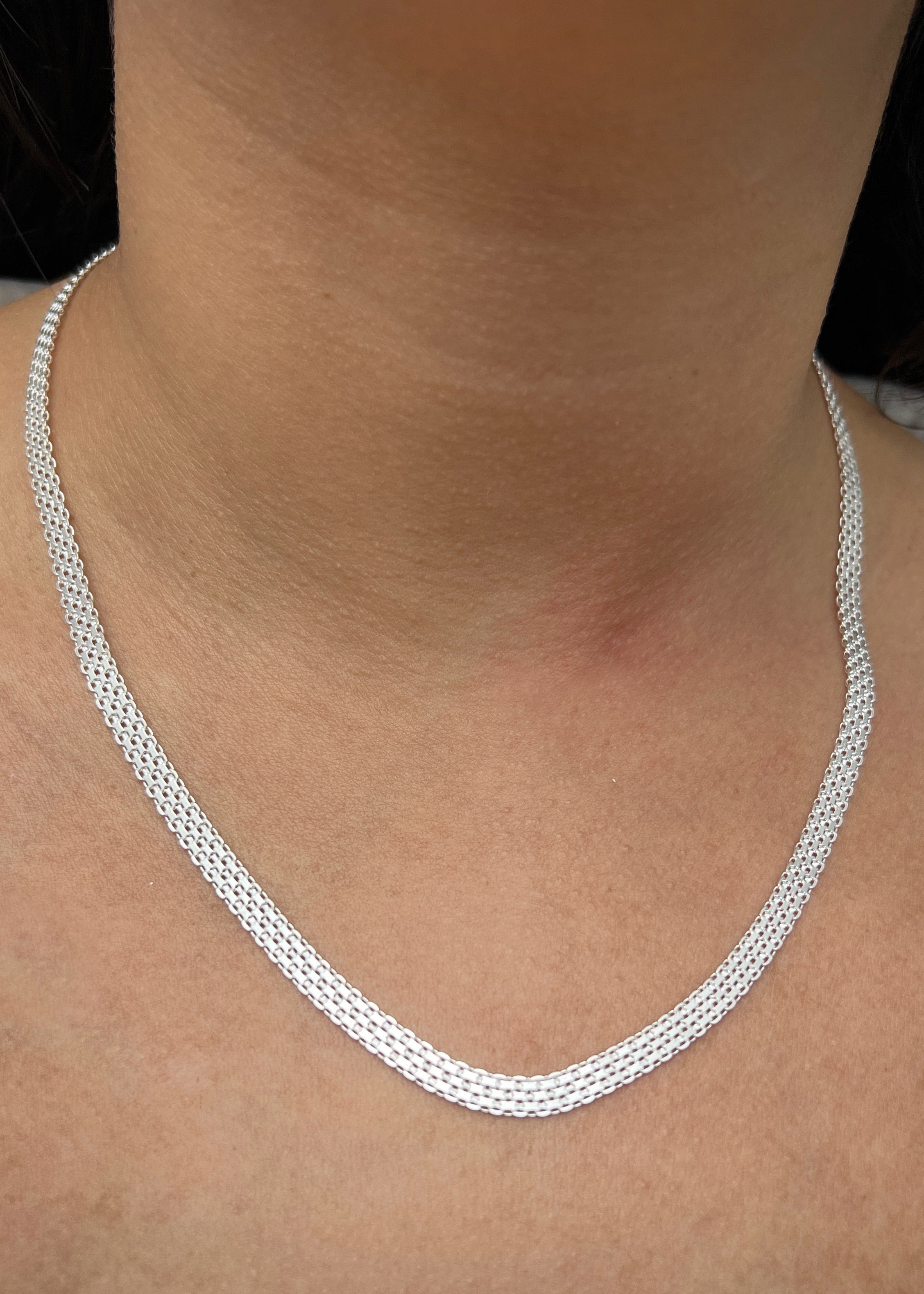 Cadena china 9.85gr / Largo 50cm / Plata B