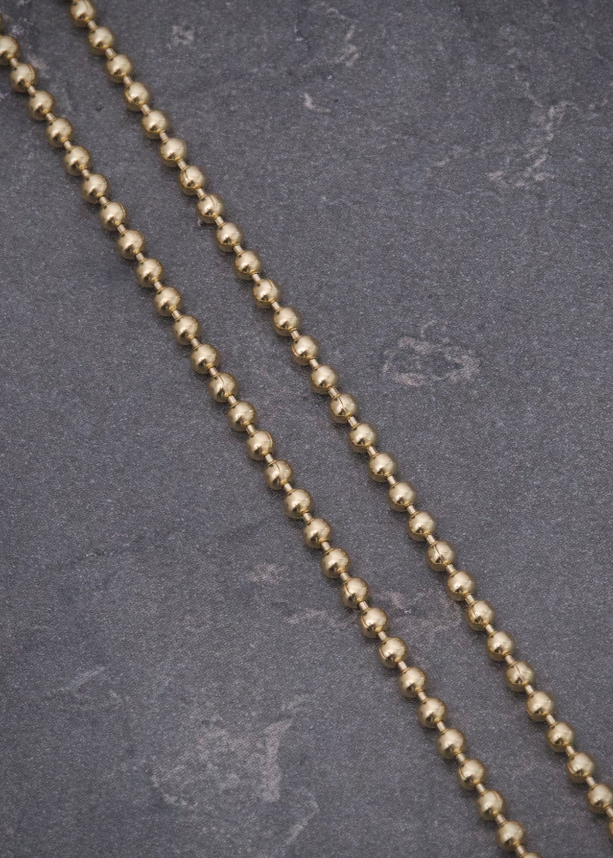 Cadena Militar 8.25gr / 55cm / 1.8mm — Oro Amarillo