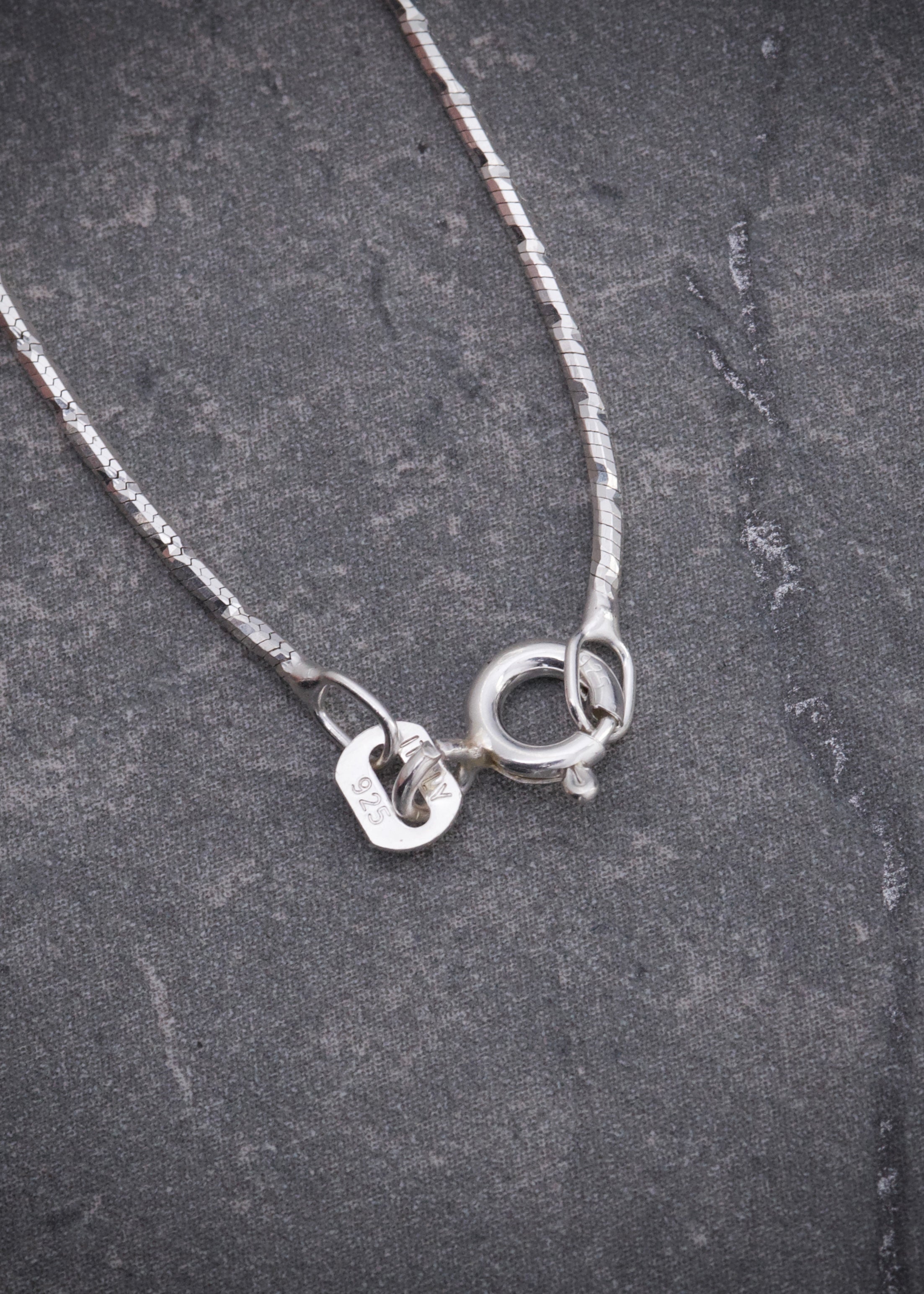 Cadena diamantada 3gr / Largo 45cm / — — Plata