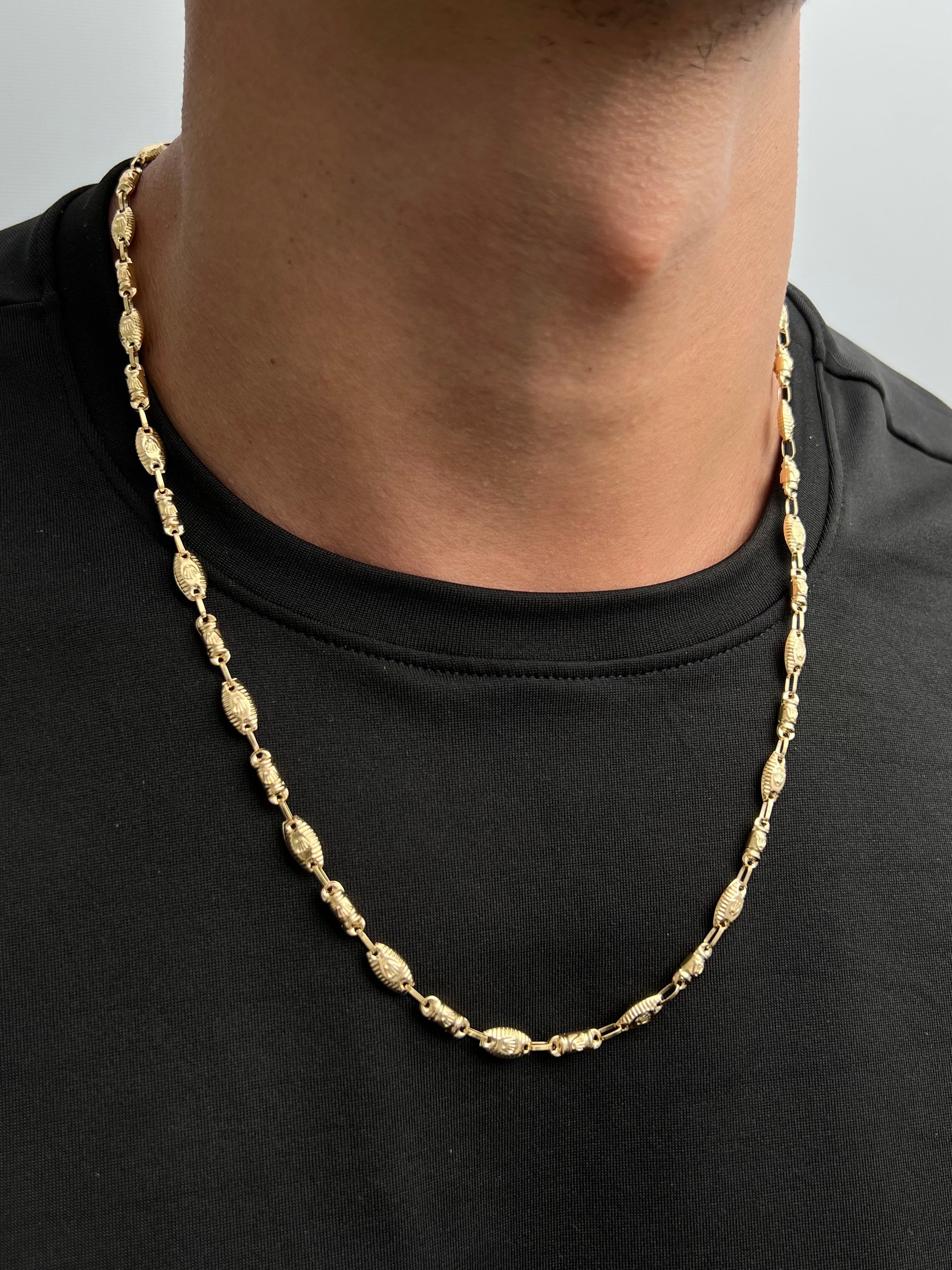 Cadena rustica rx 12.05gr / Largo 60cm / Oro Amarillo Nac P