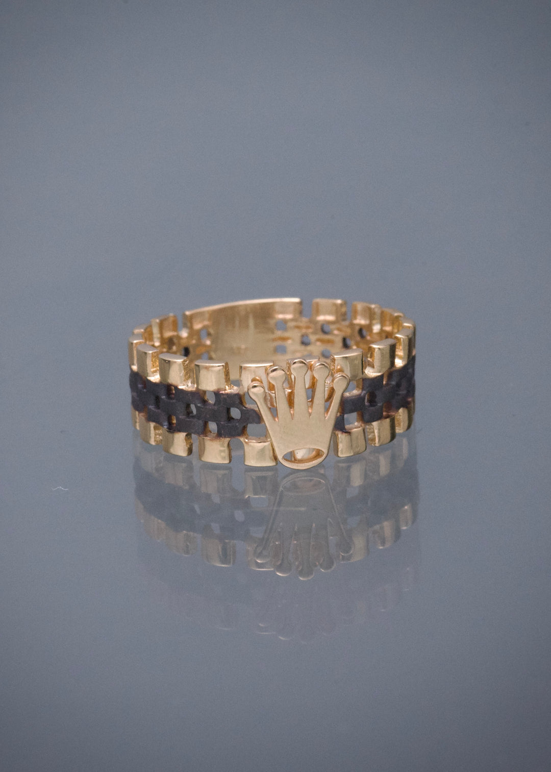 Anillo Rx 4.1gr / Talla 7 1/2 — Oro Amarillo