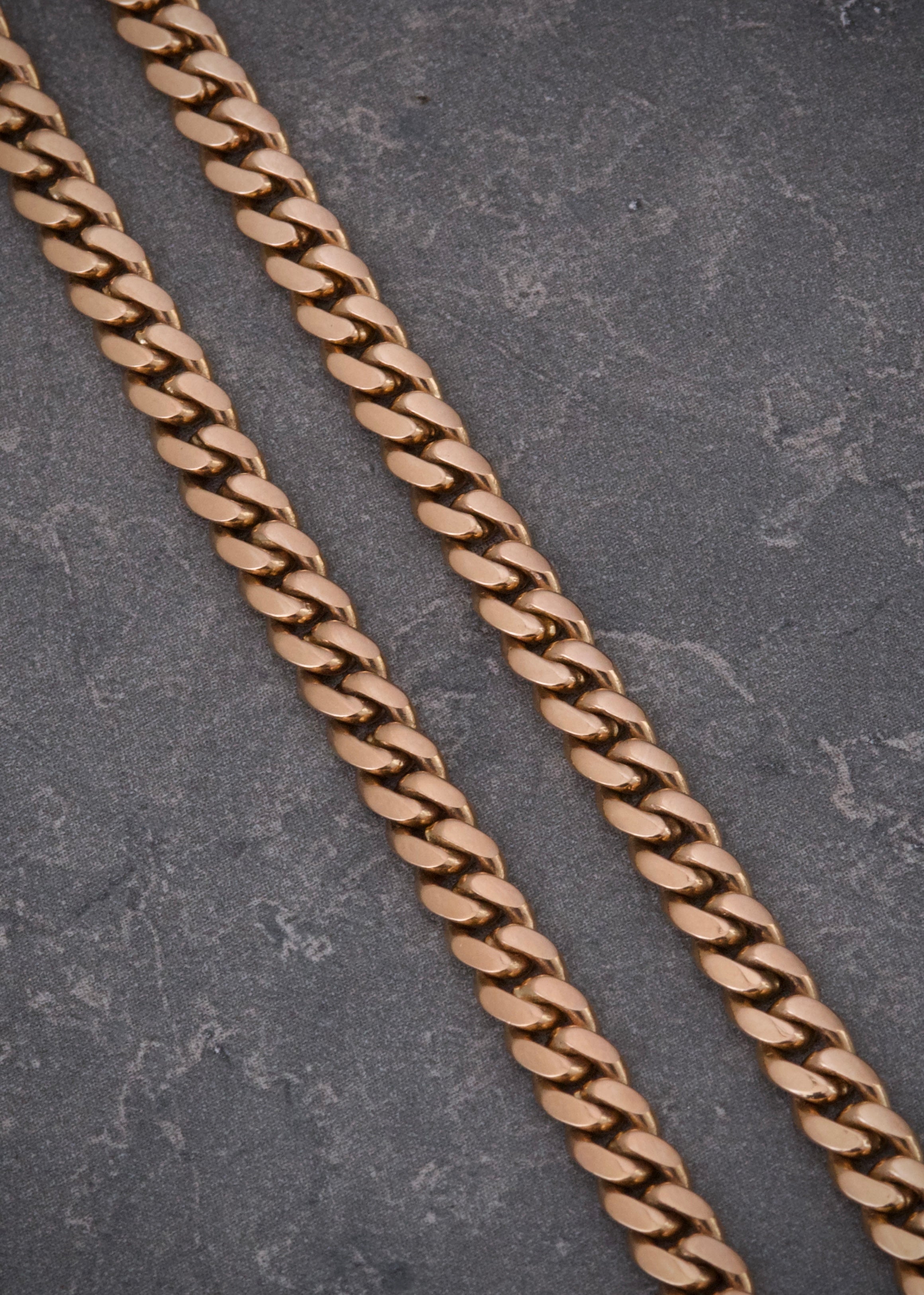 Cadena cubana 41.15gr / Largo 60cm / Oro Rosado Nac M