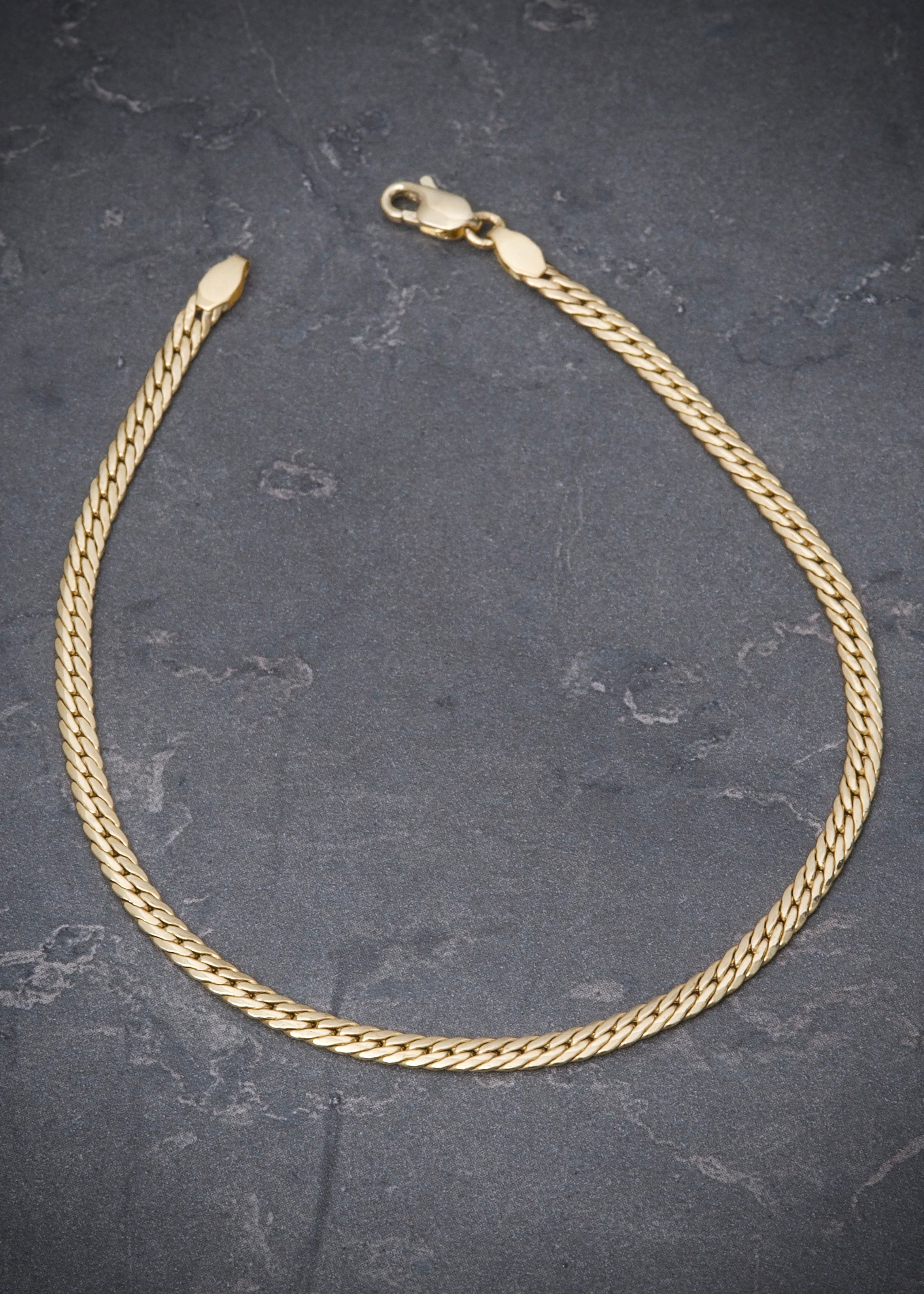 Pulso serpiente 2.4gr / Largo 19.5cm / Oro Amarillo italy +3 B