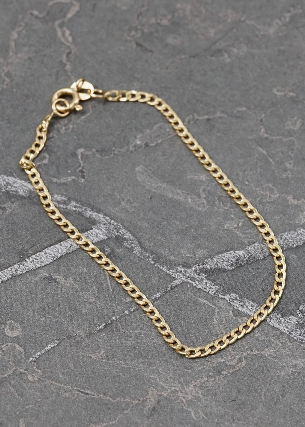 Pulso mini cubano 1.45gr / Largo 18cm / Oro Amarillo italy cte P