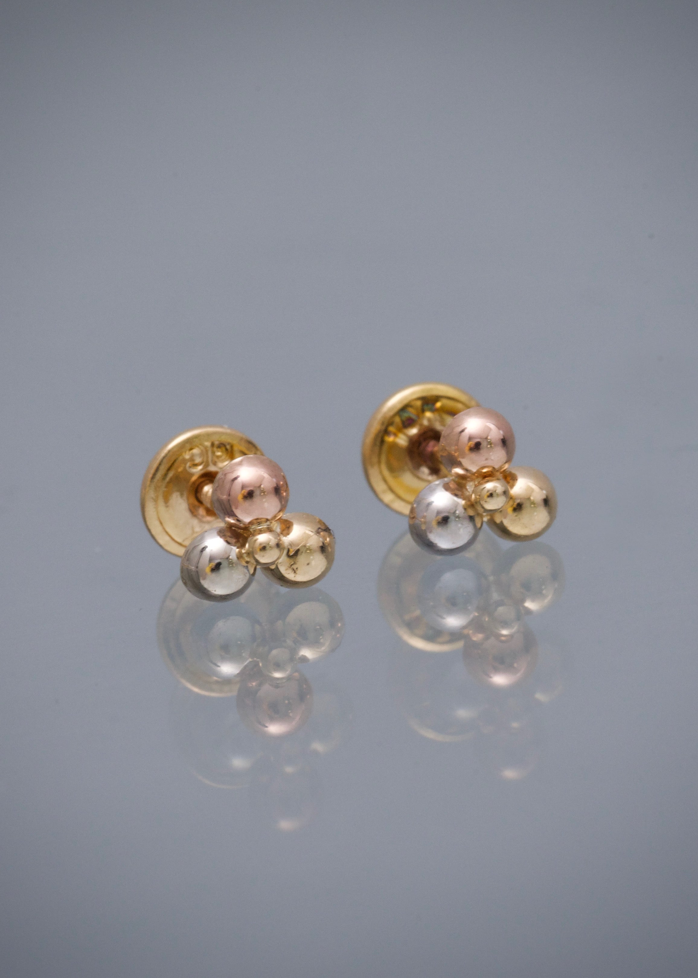 Topos flor 0.55gr / Largo 0.6cm / Tres Oros Nac P