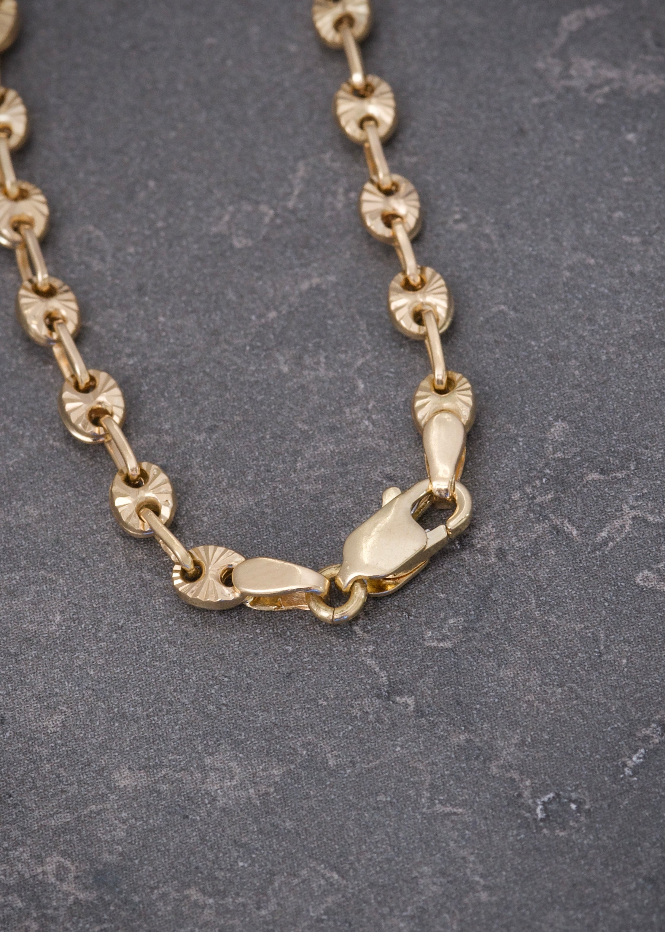 Cadena gc diamantada 7.8gr / Largo 45cm / Oro Amarillo Nac B