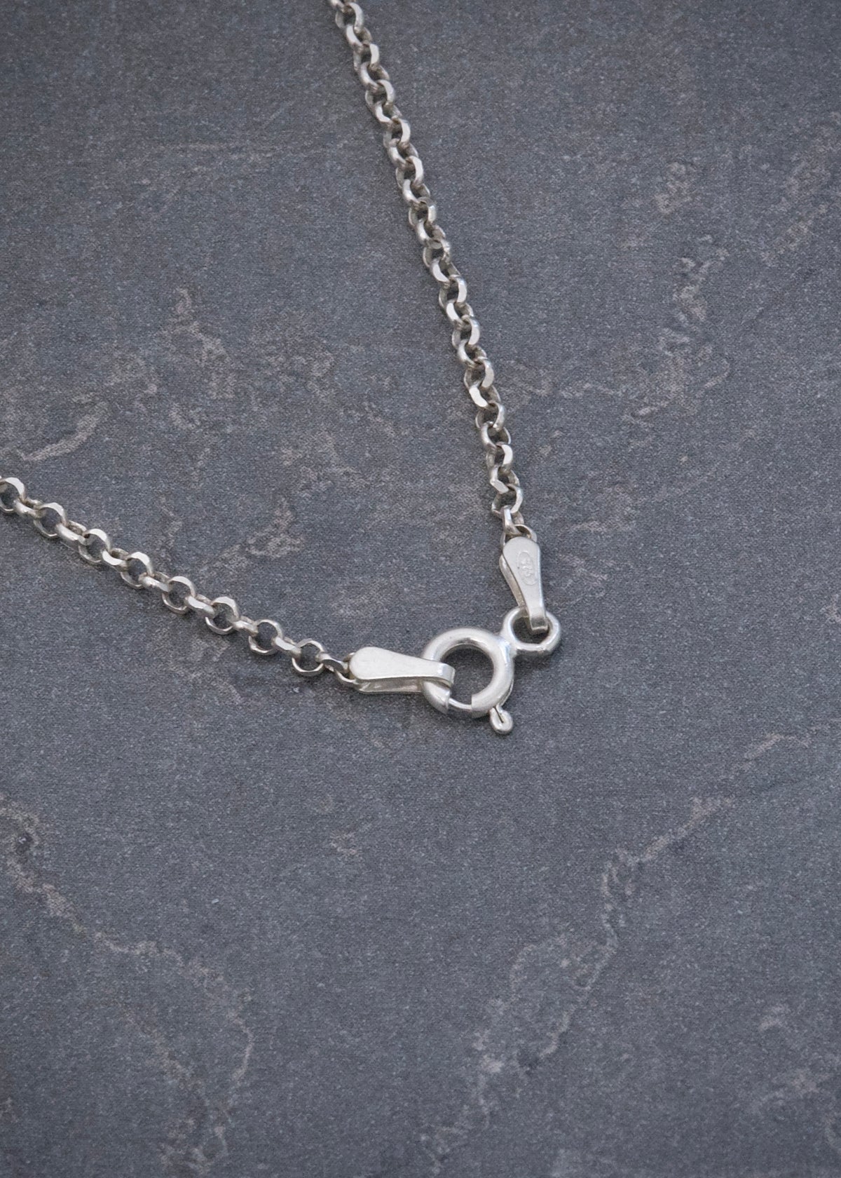 Cadena Lucky Clover Diamantada 14.6gr / 55cm / 14mm — Plata 925