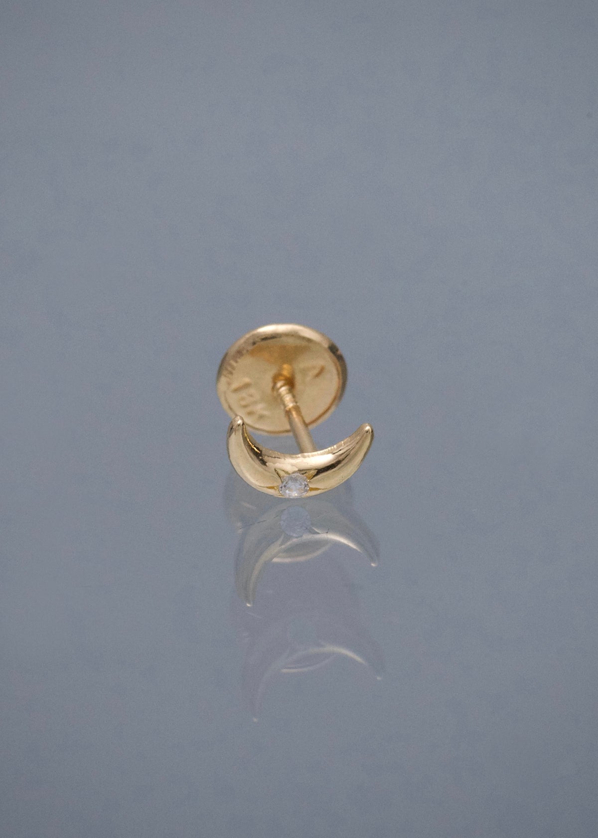 Unidad de Topo Luna 0.25gr / 0.6cm / 3.9mm — Oro Amarillo