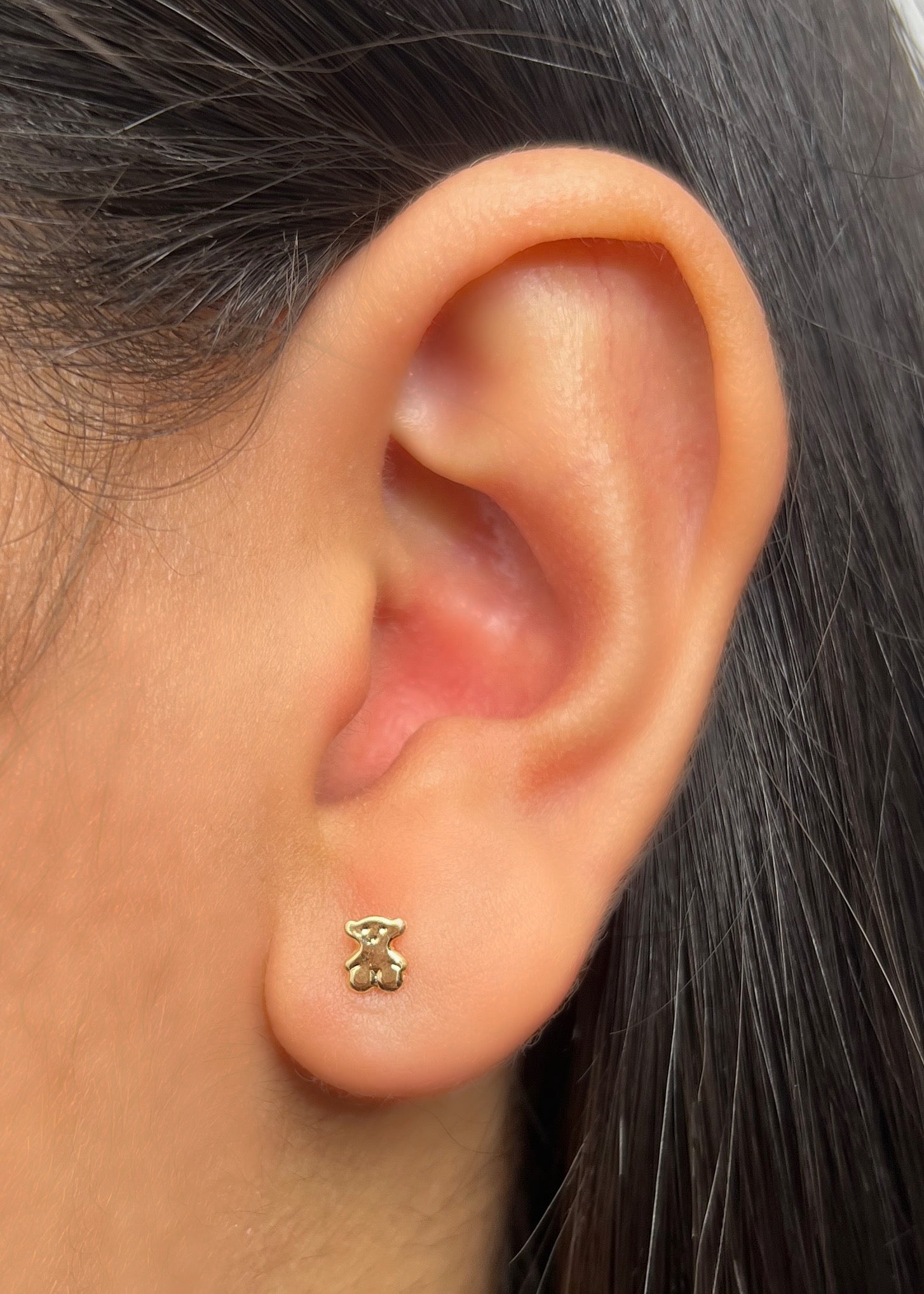 Topos oso th 0.5gr / Largo 0,5cm / Oro Amarillo Nac M